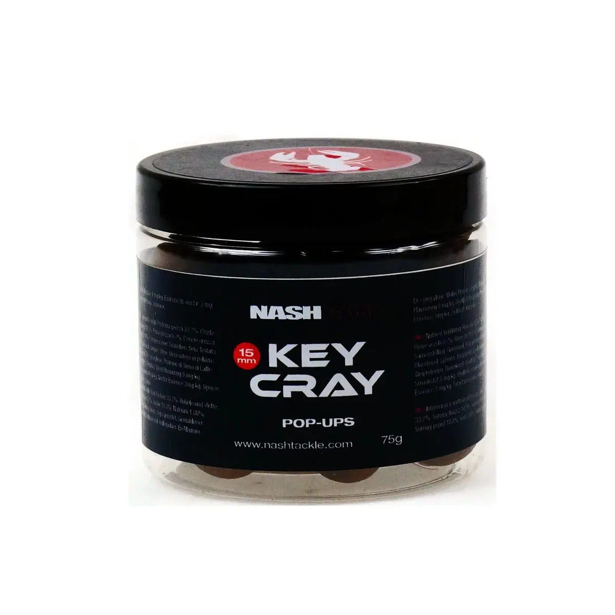 Nash Key Cray Pop Uprozmiar 15 mm / 75g - MPN: B9928 - EAN: 5055108899280