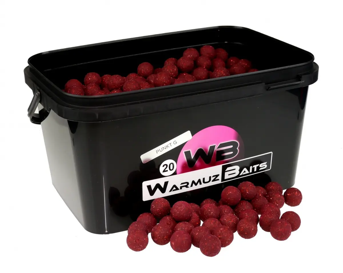 WarmuzBaits  - Kulki zanętowe Punkt Grozmiar 20 mm / 3kg (wiadro) - MPN: 66625 - EAN: 5905279196001