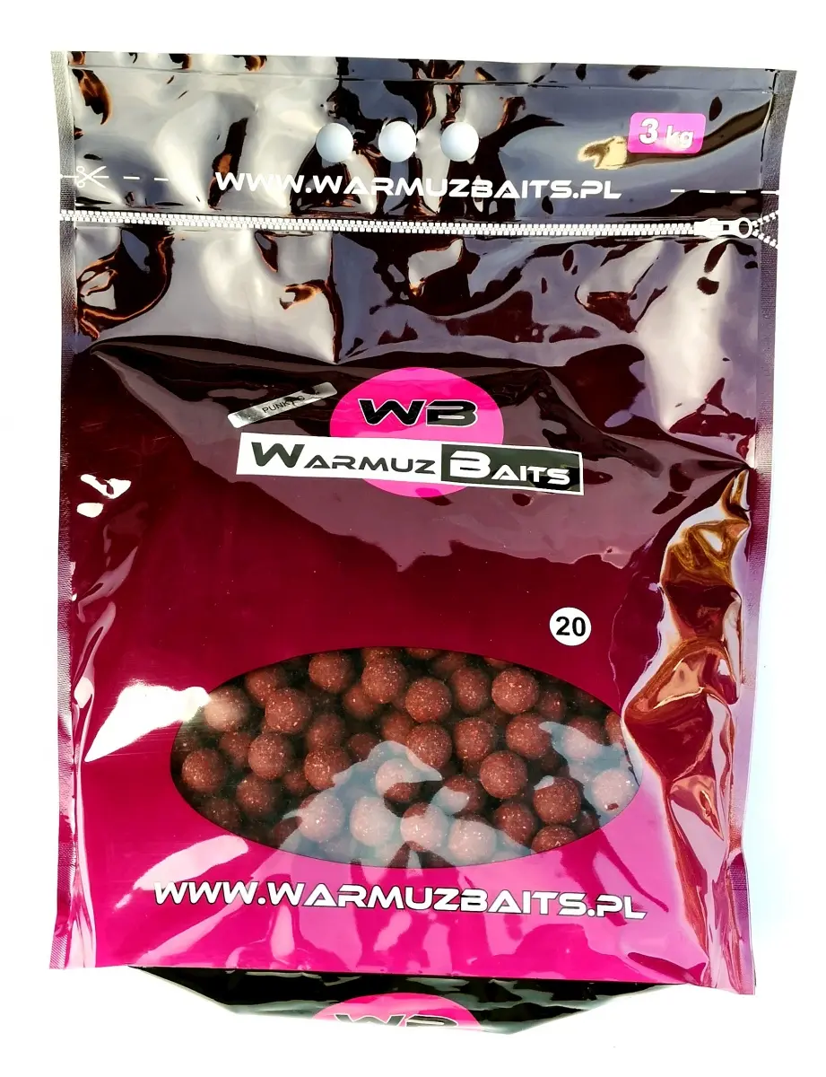 WarmuzBaits  - Kulki zanętowe Punkt Grozmiar 20 mm / 3kg (worek) - MPN: 67033 - EAN: 5902537373549