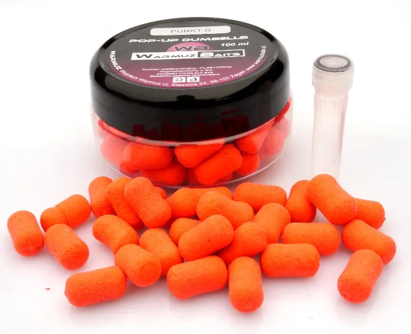 WarmuzBaits Pop-Up - Punkt Grozmiar 10 mm dumbells / 100ml - MPN: 66747 - EAN: 5905279196735