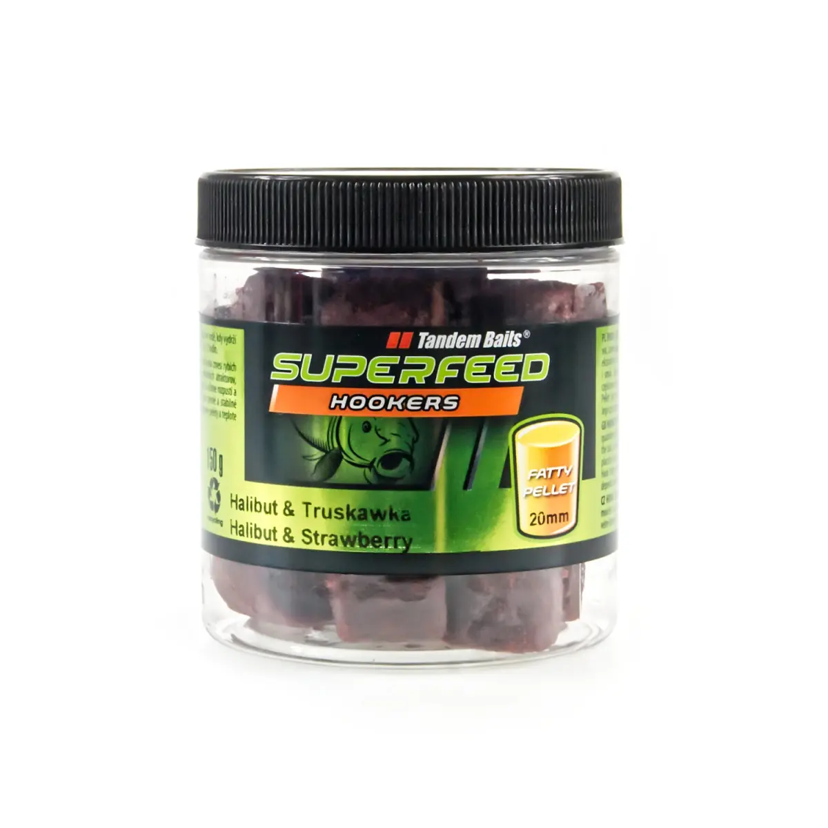 TandemBaits SuperFeed Hook Fatty Pellet  - Halibut Truskawka 20 mmrozmiar 20 mm - MPN: 24545 - EAN: 5907666675656