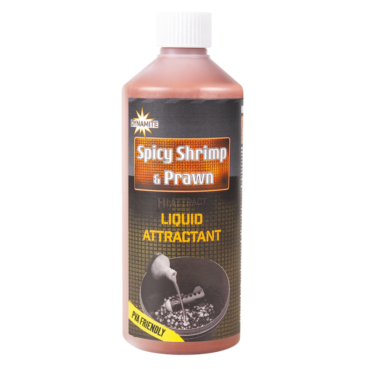 DynamiteBaits Spicy Shrimp & Prawn Liquidopakowanie 500ml - MPN: DY1262 - EAN: 5031745220496