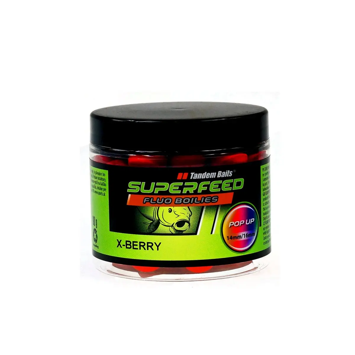 TandemBaits SuperFeed Fluo X-Berryrozmiar 14-16 mm / 90g - MPN: 24834 - EAN: 5907666675847