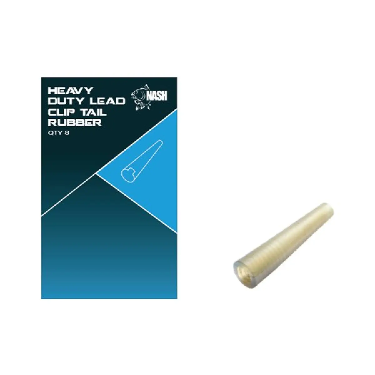 Nash Heavy Duty Lead Clip Tail Rubbersopakowanie 8 sztuk - MPN: T8417 - EAN: 5055108984177