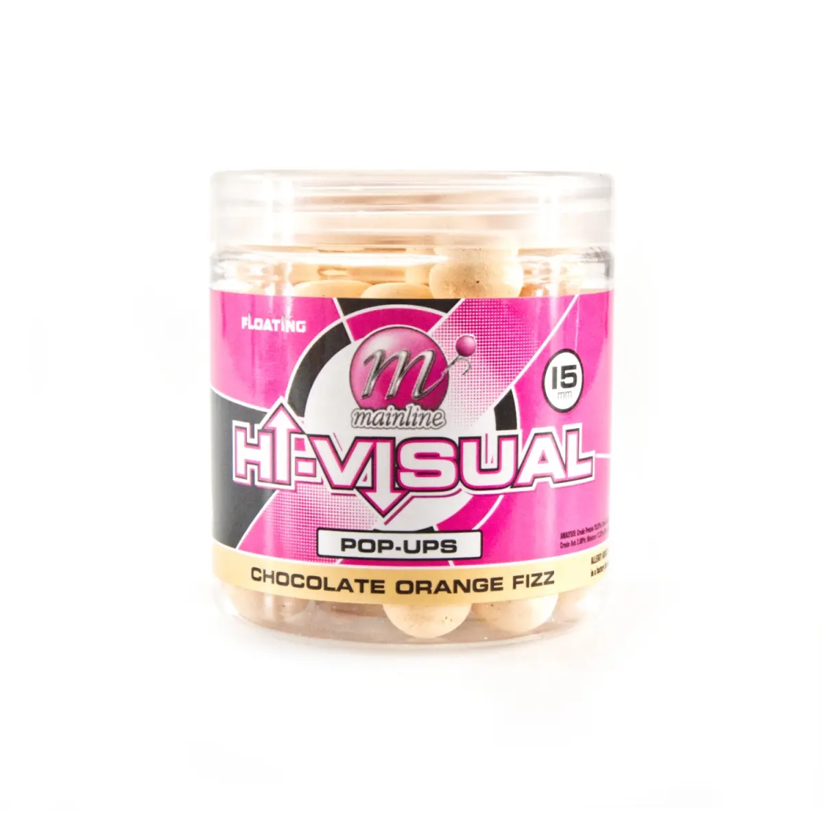 Mainline Hi-Visual Washed Out Pop-Ups - Chocolate Orange Fizzrozmiar 15mm - MPN: M13026 - EAN: 5060509811137
