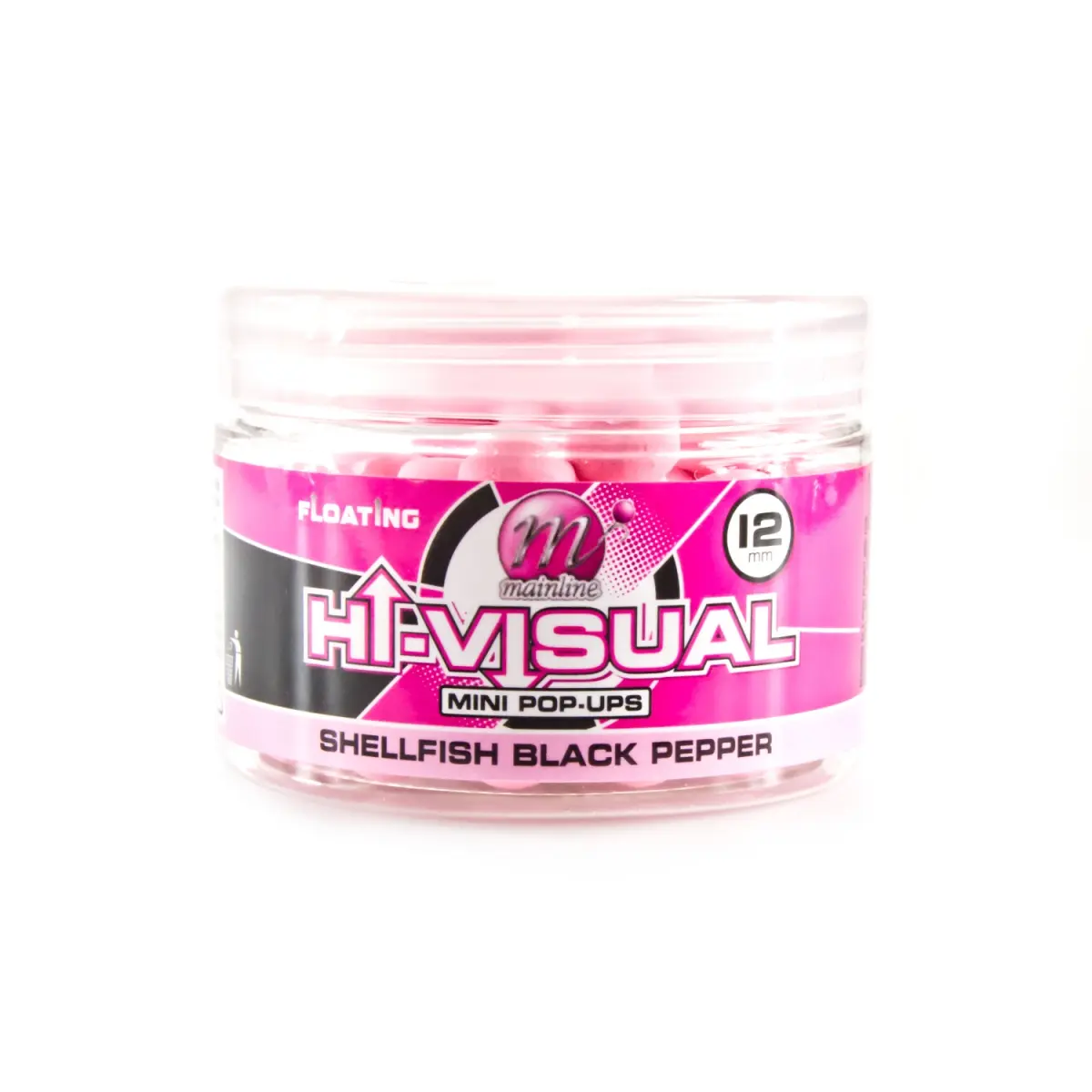 Mainline Hi-Visual Washed Out Pop-Ups - Shellfish Black Pepper rozmiar 12 mm - MPN: M13030 - EAN: 5060509811212