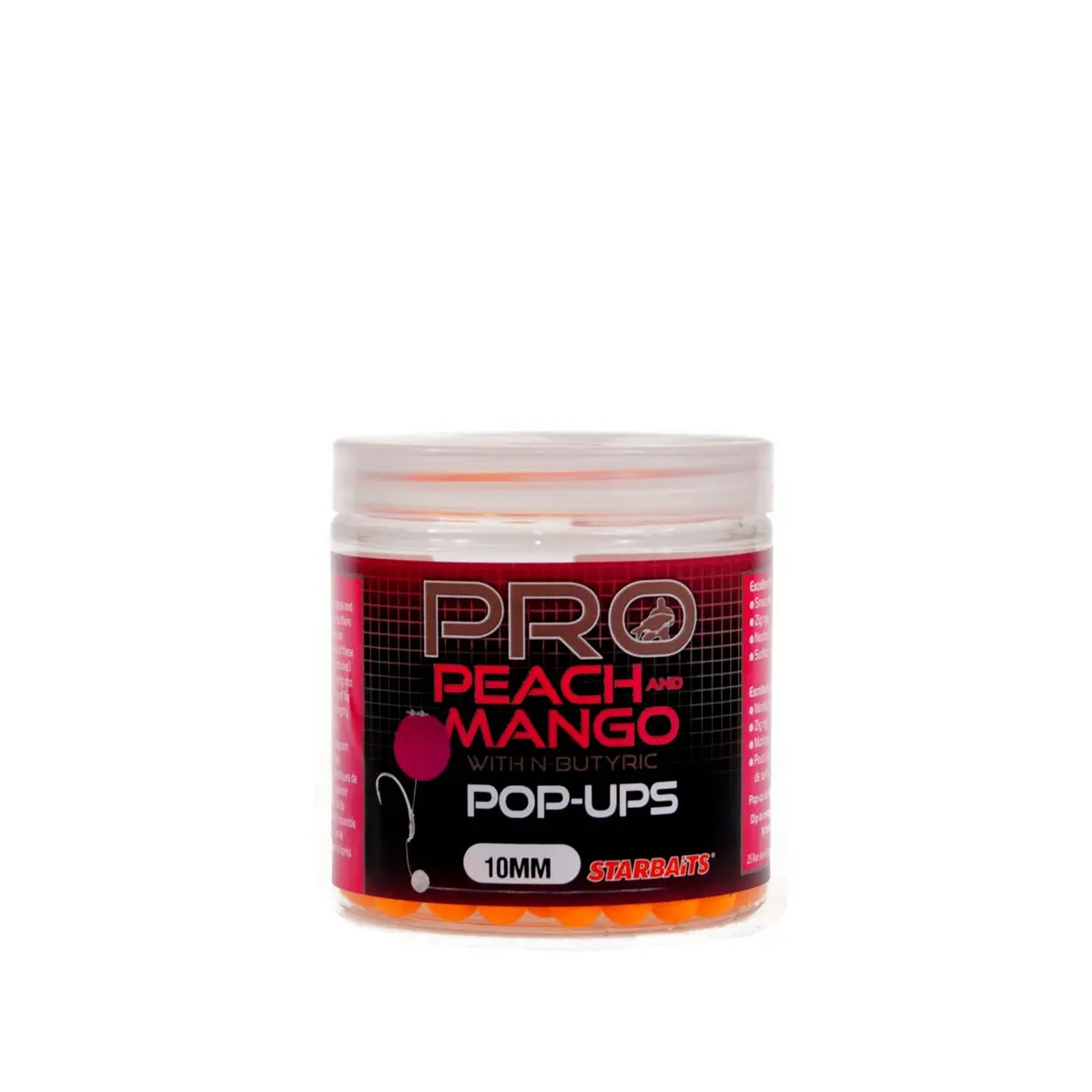 NEW Starbaits Probiotic Peach & Mango Pop-Upsrozmiar 10 mm - MPN: 42109 - EAN: 3297830421090