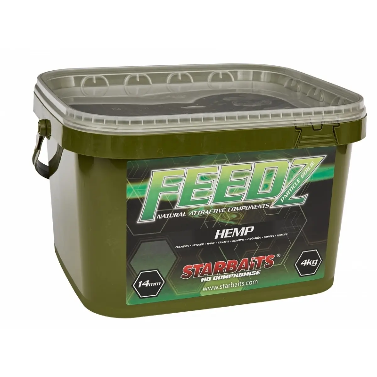 Starbaits Feedz Hemp Boiliesrozmiar 14mm / 4kg - MPN: 45716 - EAN: 3297830457167