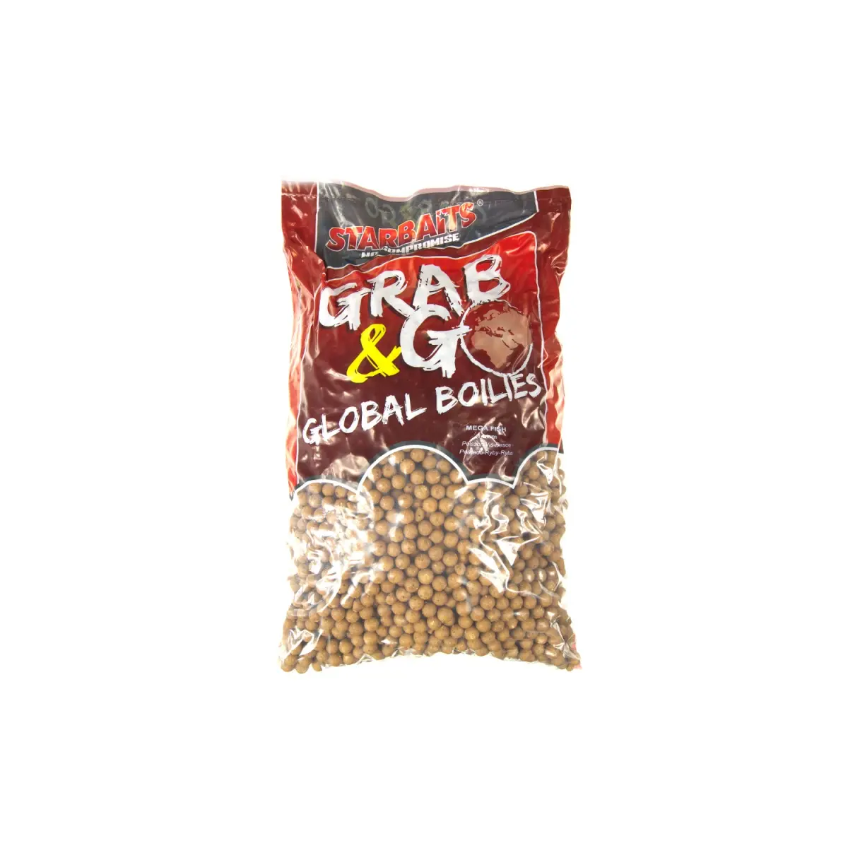 Starbaits Grab&Go Global Boilies - Mega Fishrozmiar 14 mm /10kg - MPN: 16834 - EAN: 3297830168346
