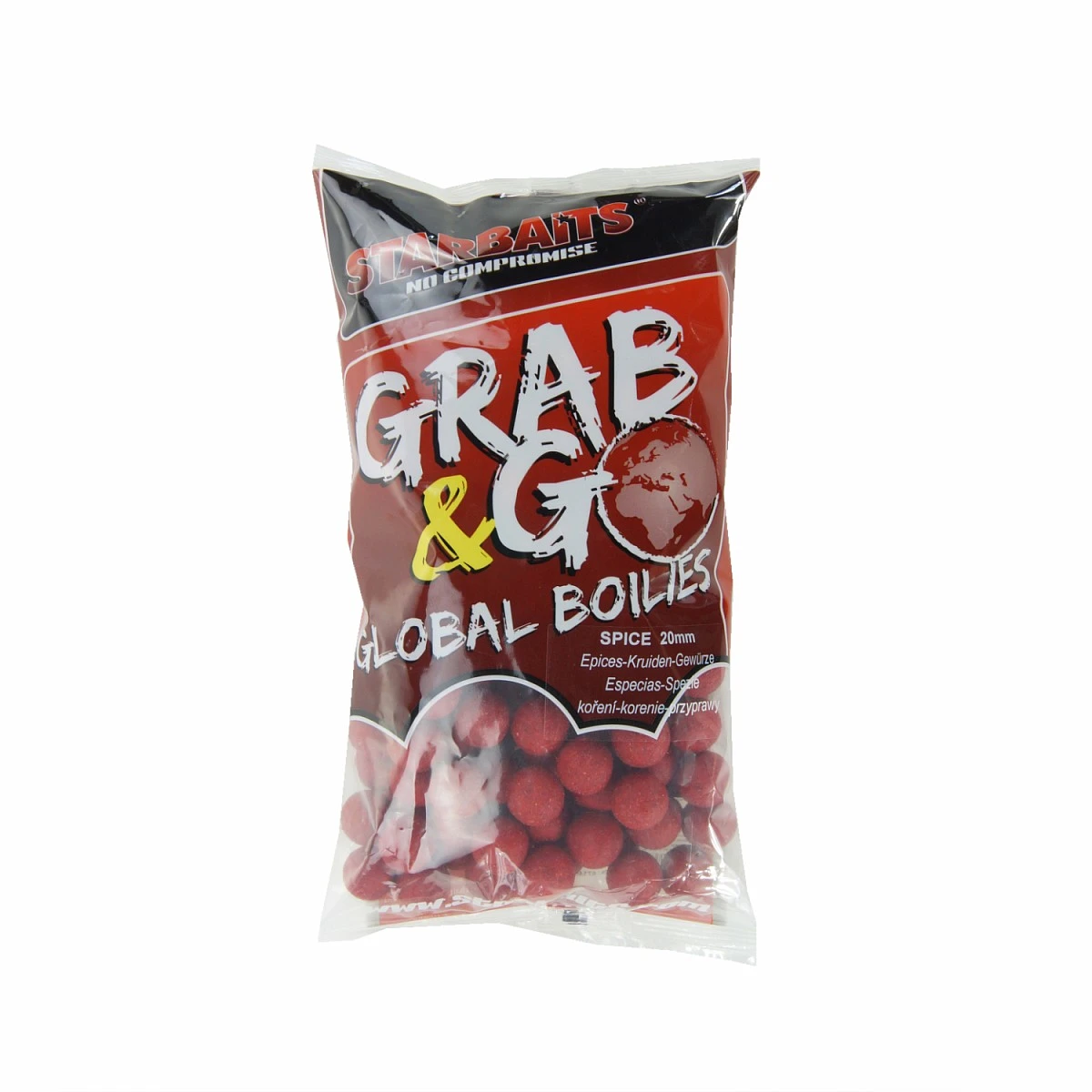 Starbaits Grab&Go Global Boilies - Spice rozmiar 20 mm /1kg - MPN: 43058 - EAN: 3297830430580
