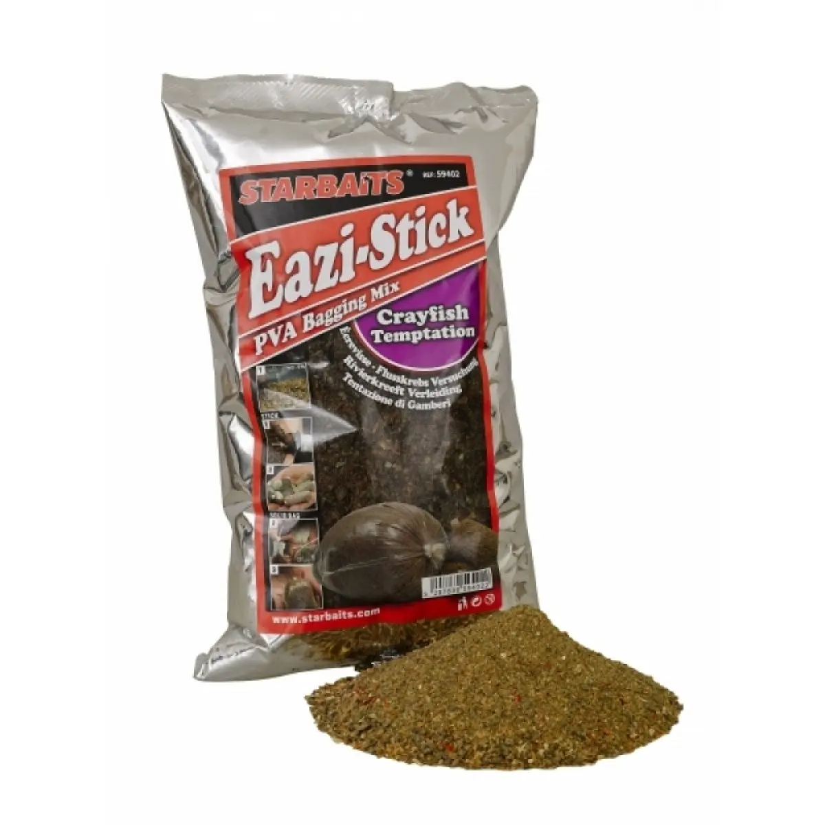 Starbaits Eazi Crayfish Pva & Stick Mixopakowanie 1kg - MPN: 59402 - EAN: 3297830594022