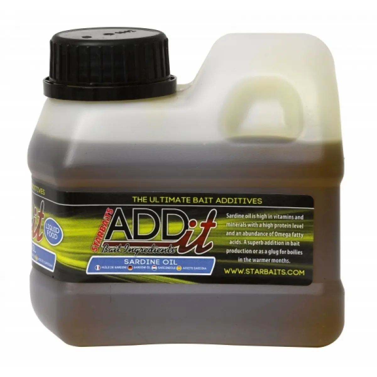 Starbaits ADD IT Sardine Oilopakowanie 500ml - MPN: 3796 - EAN: 3297830037963