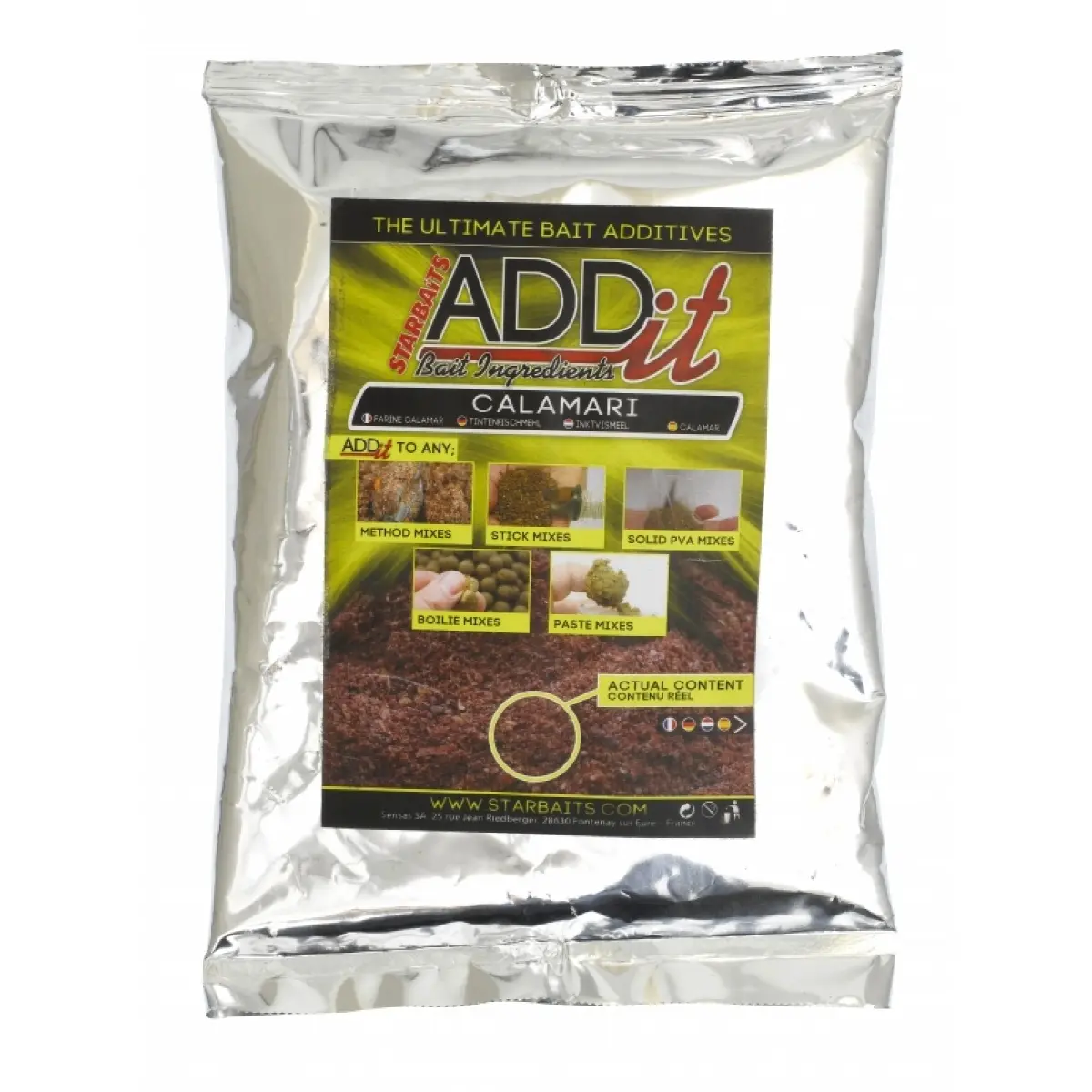 Starbaits ADD IT Squid Mealopakowanie 0.5kg - MPN: 3776 - EAN: 3297830037765