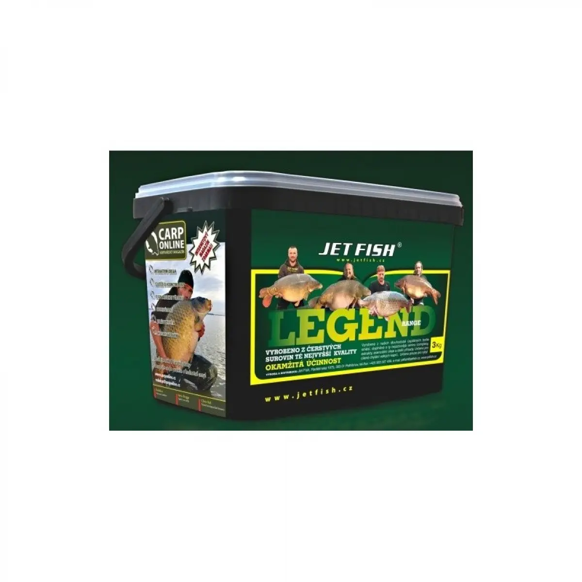 Jetfish Legend Boilie - Biosquid + A.C. Biosquidrozmiar 20mm / 3kg - MPN: 000604 - EAN: 00006040