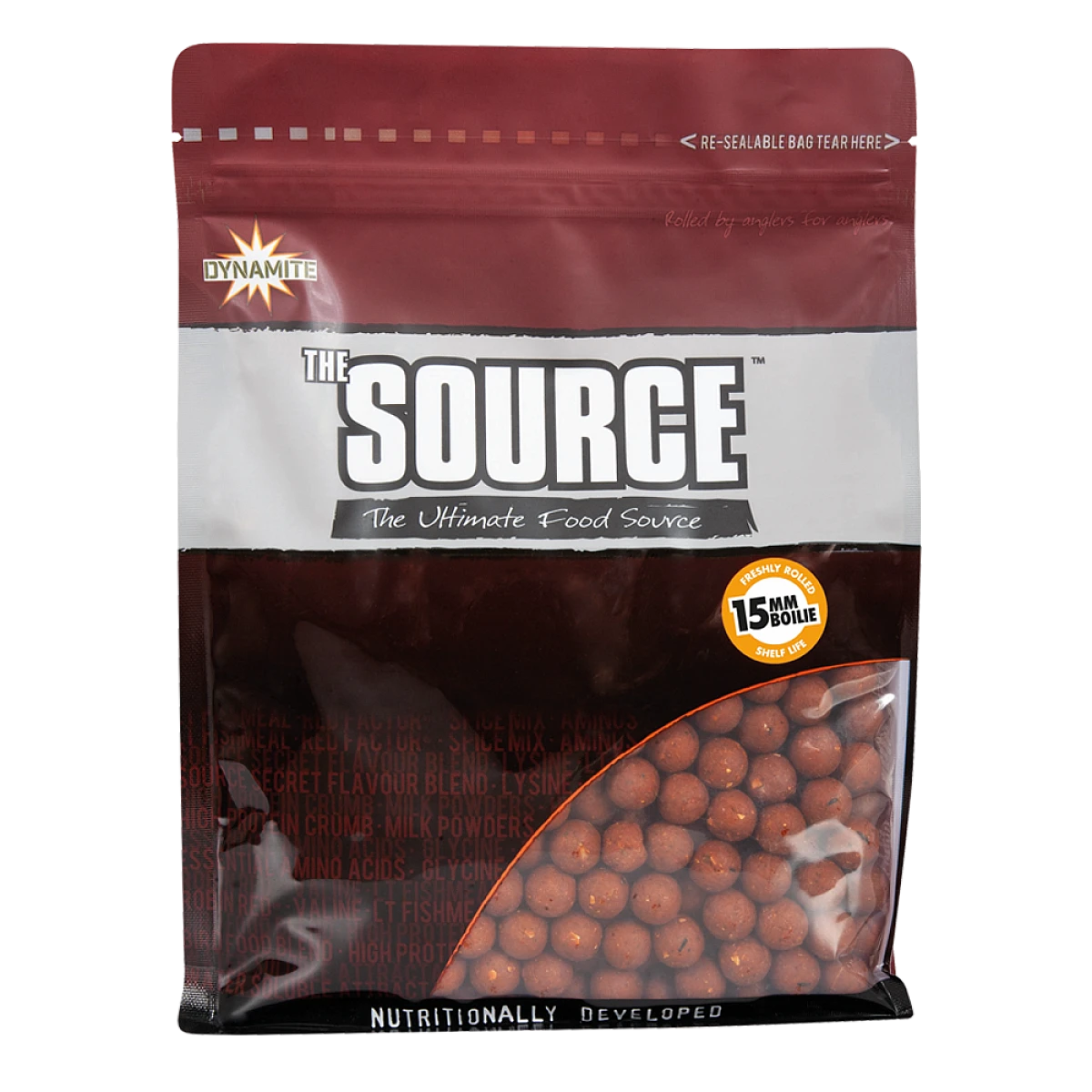 DynamiteBaits Boilies - The Source rozmiar 15 mm / 1 kg - MPN: DY071 - EAN: 5031745102136
