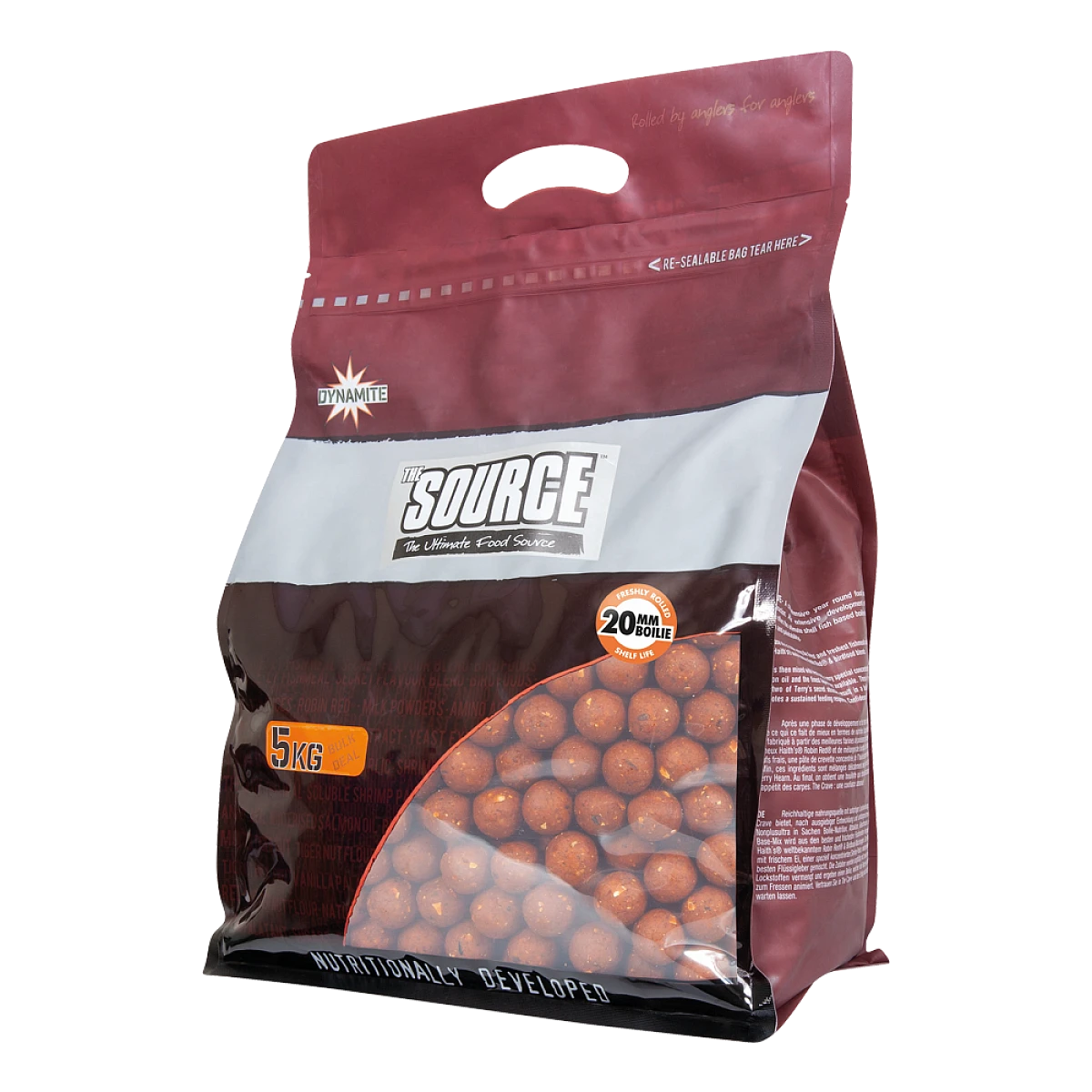 DynamiteBaits Boilies - The Source rozmiar 20 mm / 5kg - MPN: DY079 - EAN: 5031745209095