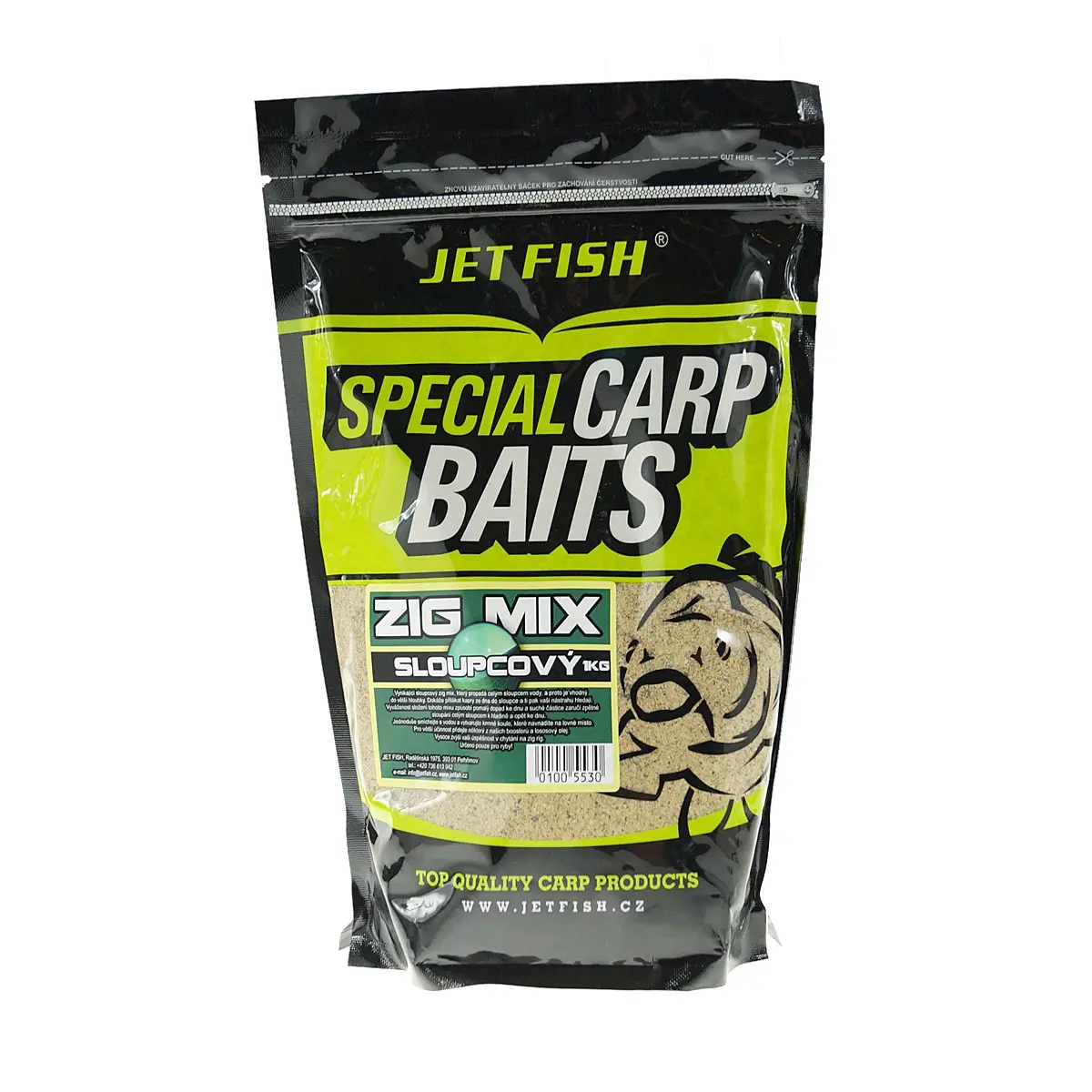Jetfish Zig Mix  - Słup 1kgopakowanie 1kg - MPN: 100553 - EAN: 01005530
