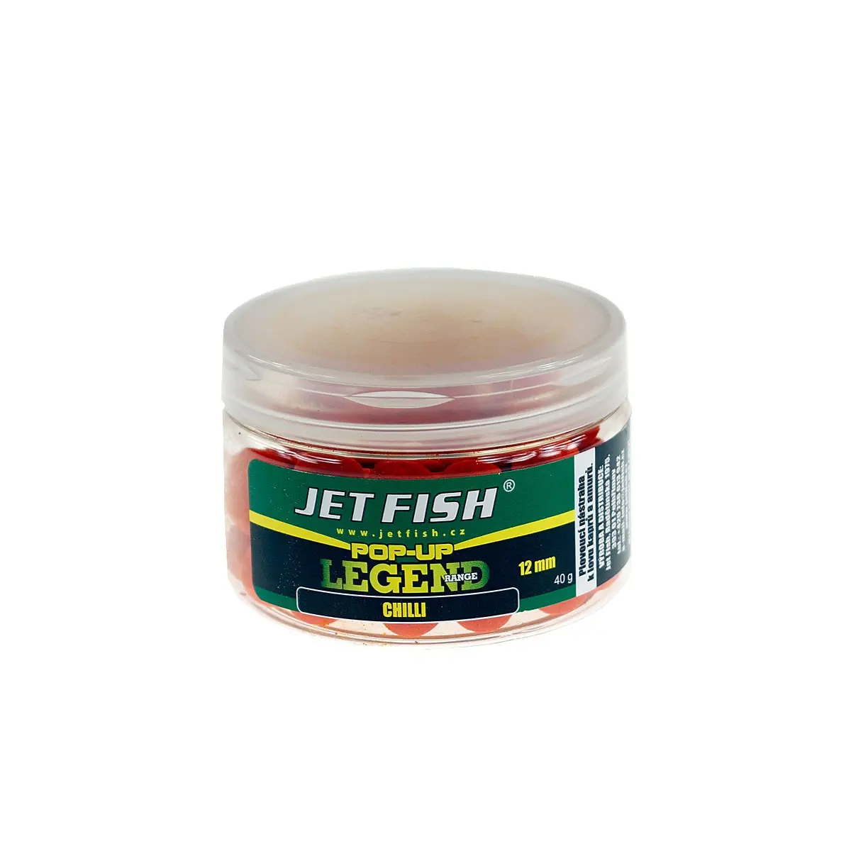 JetFish Legend Pop Up - Chillirozmiar 12mm - MPN: 1925523 - EAN: 19255231