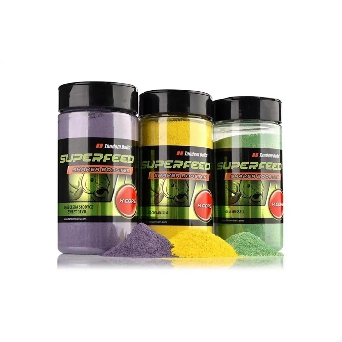TandemBaits SuperFeed X Core Shaker Booster Truskawka Kremowaopakowanie 200g - MPN: 24723 - EAN: 5907666668801