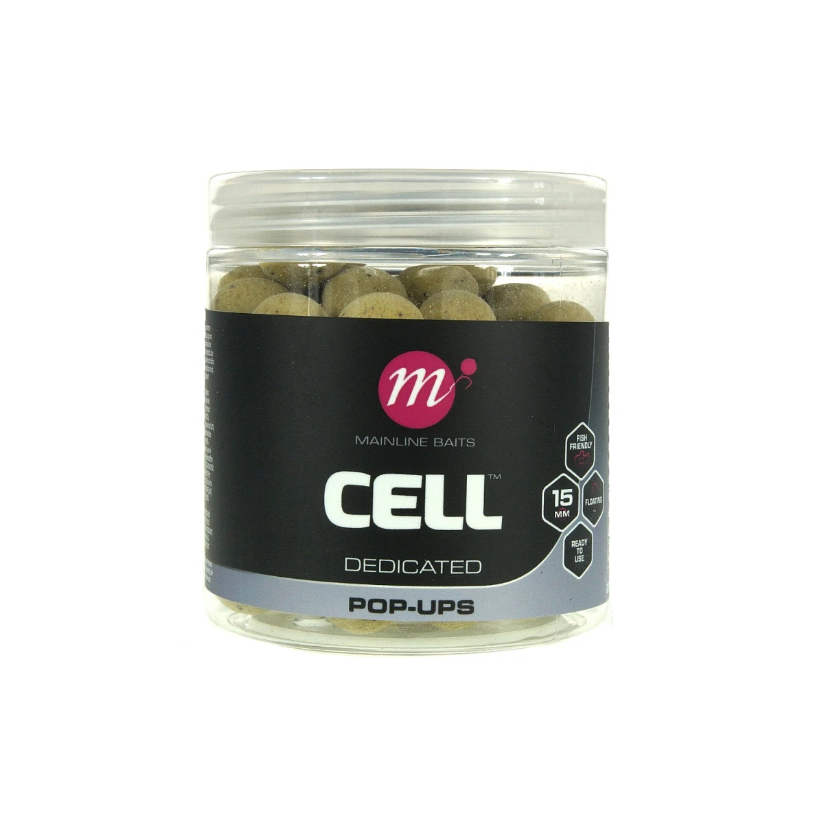 Mainline Pop-Ups Boilies - Cellrozmiar 15 mm - MPN: M21009 - EAN: 5060509811878