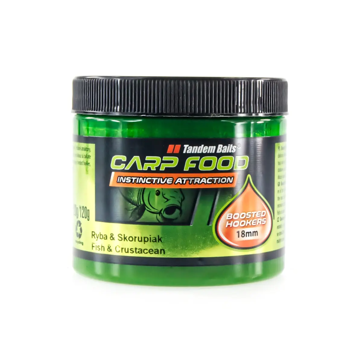 TandemBaits Carp Food Boosted Hookers  - Ryba & Skorupiakrozmiar 18 mm / 300g - MPN: 11876 - EAN: 5907666662939