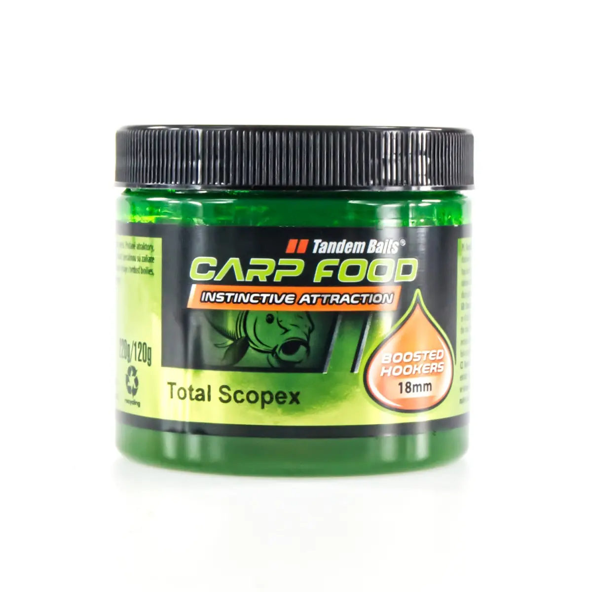 TandemBaits Carp Food Boosted Hookers  - Total Scopex rozmiar 18 mm / 300g - MPN: 11879 - EAN: 5907666662960