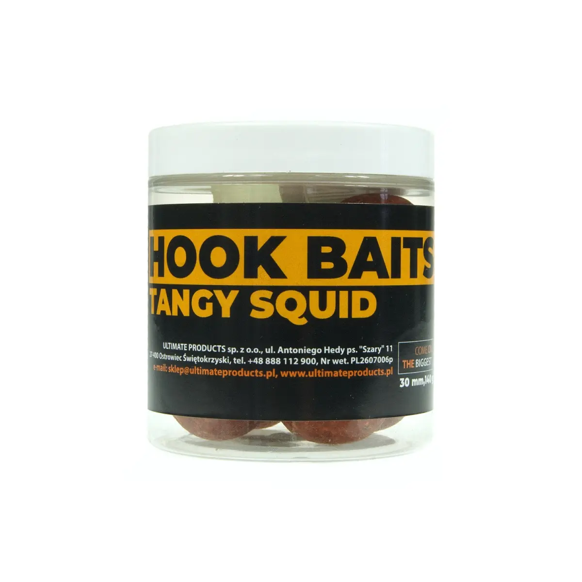 UltimateProducts Hookbaits - Tangy Squidrozmiar 30 mm - EAN: 5903855433144