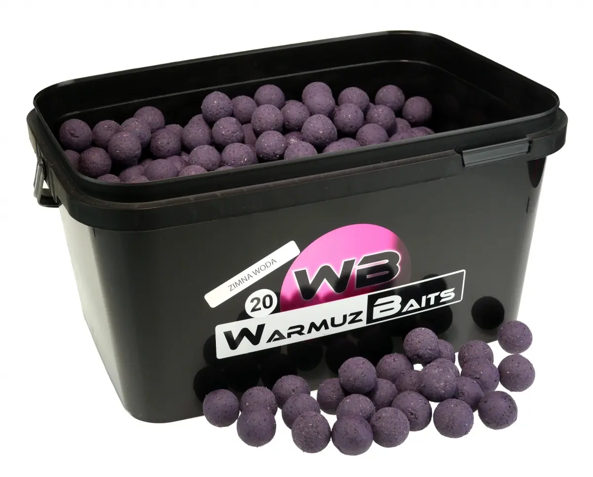 WarmuzBaits  - Kulki zanętowe Zimna Wodarozmiar 20 mm / 3kg  (wiadro) - MPN: 66883 - EAN: 5902537372122