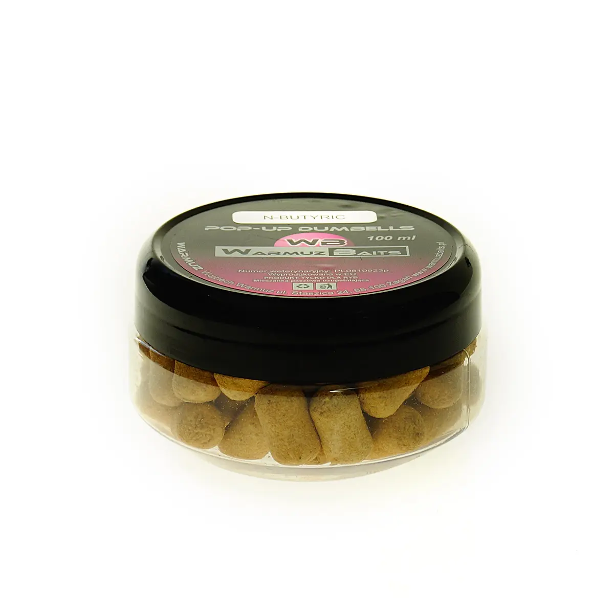 WarmuzBaits Pop-Up - N Butyric 10 mm dumbells / 100mlrozmiar 10 mm dumbells / 100ml - MPN: 66752 - EAN: 5902537371392