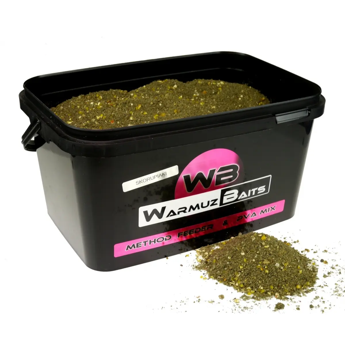 WarmuzBaits Method Feeder & PVA Mix  -  Skorupiakiopakowanie 3kg wiaderko - MPN: 66760 - EAN: 5902537370777