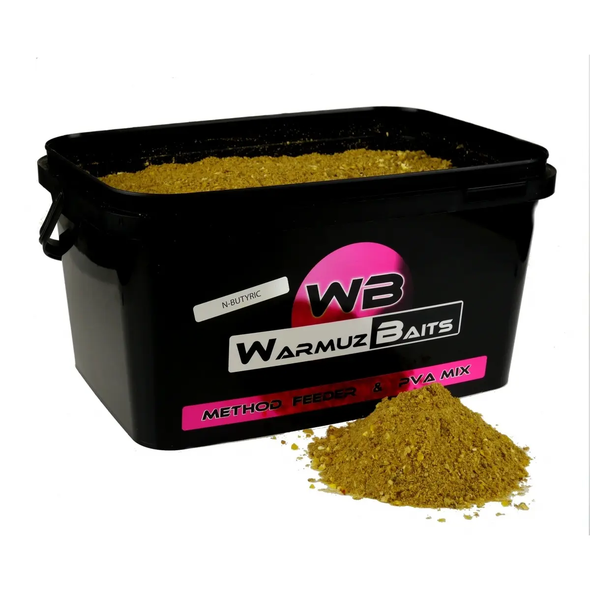 WarmuzBaits Method Feeder & PVA Mix N Butyric 3kg wiaderkoopakowanie 3kg wiaderko - MPN: 66880 - EAN: 5902537371880