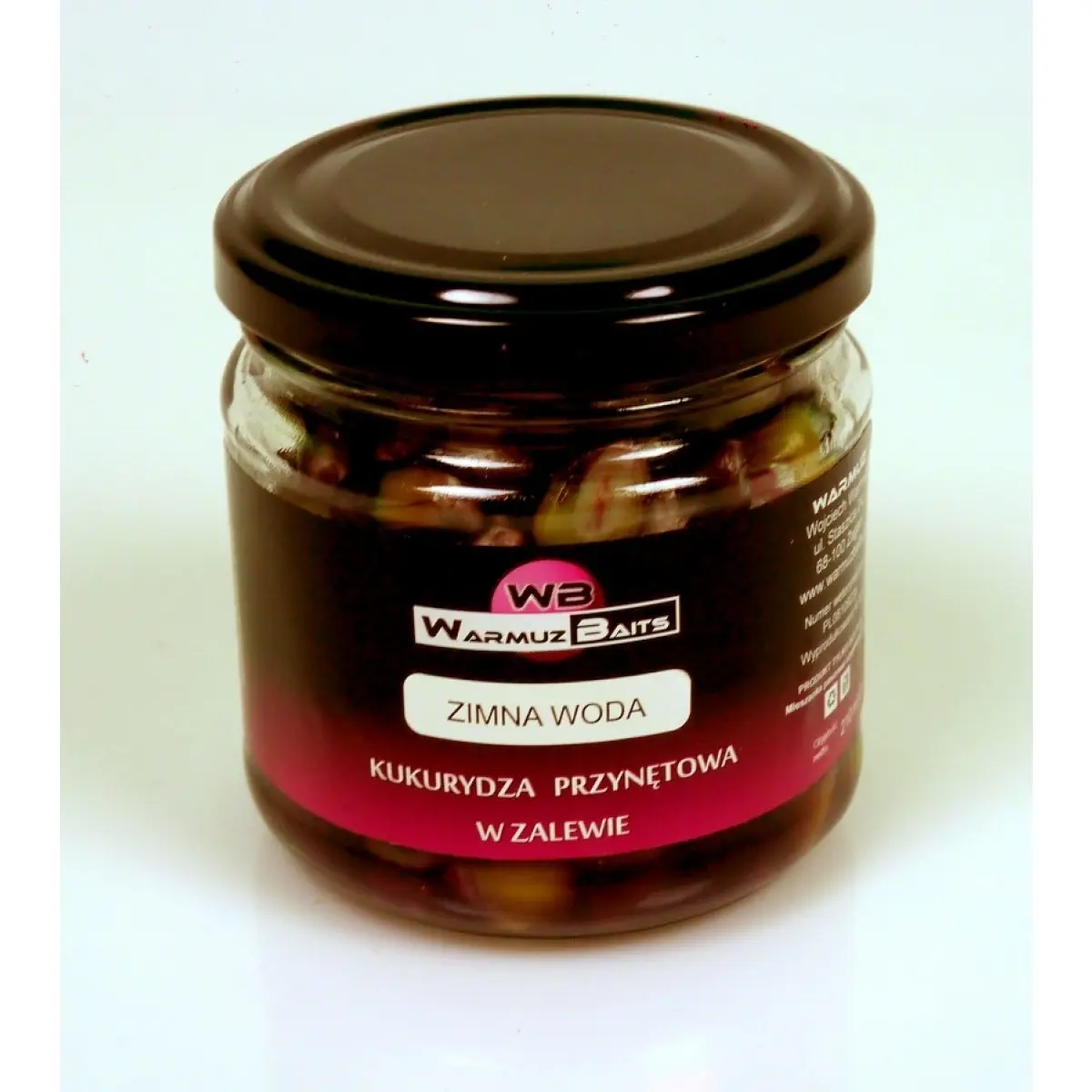 WarmuzBaits Zimna Woda Kukurydza Przynętowa Aromatyzowana  210mlopakowanie 210ml - MPN: 66806 - EAN: 5902537371460