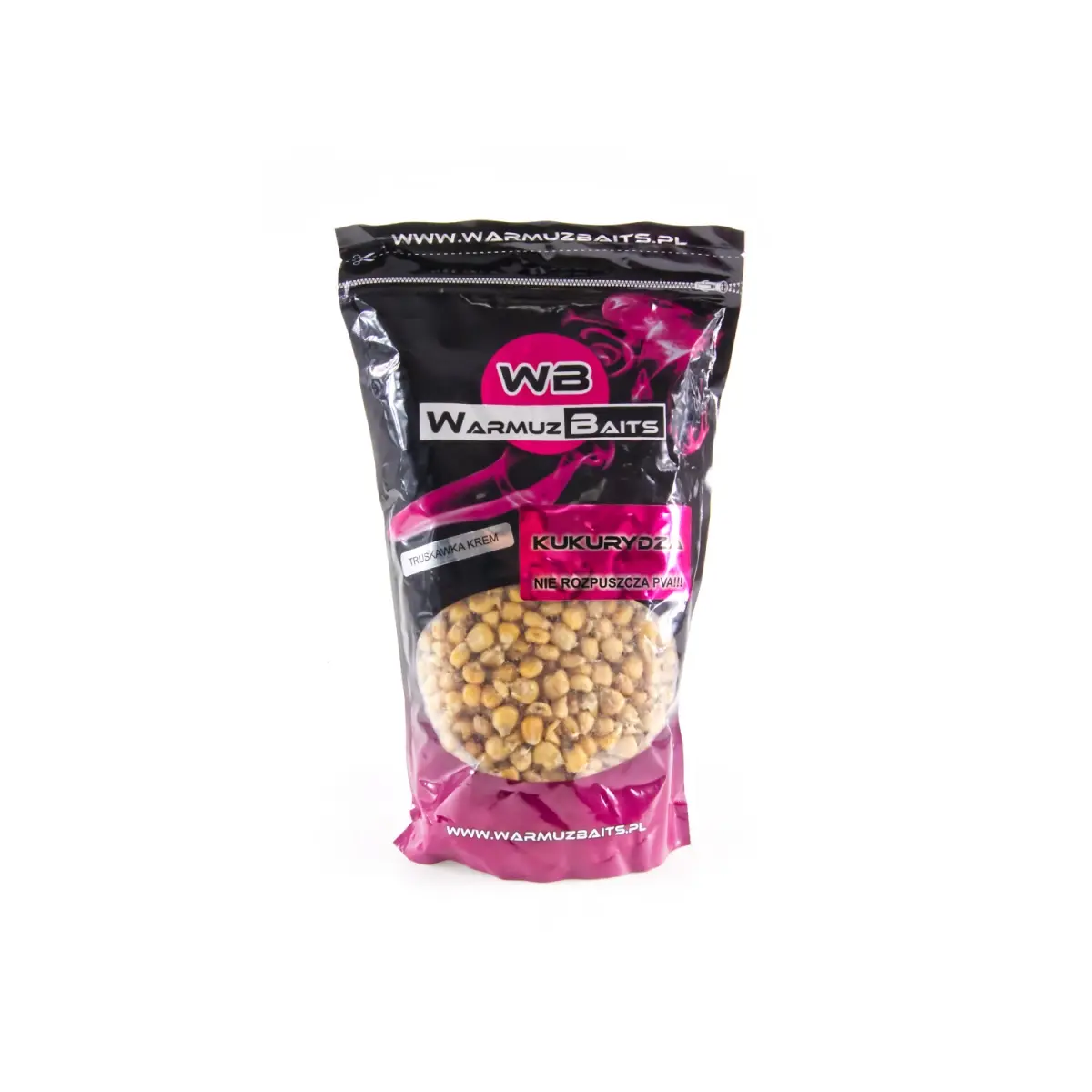 WarmuzBaits  - Kukurydza Aromatyzowana Truskawka Krem 900gopakowanie 900g - MPN: 66863 - EAN: 5902537371736