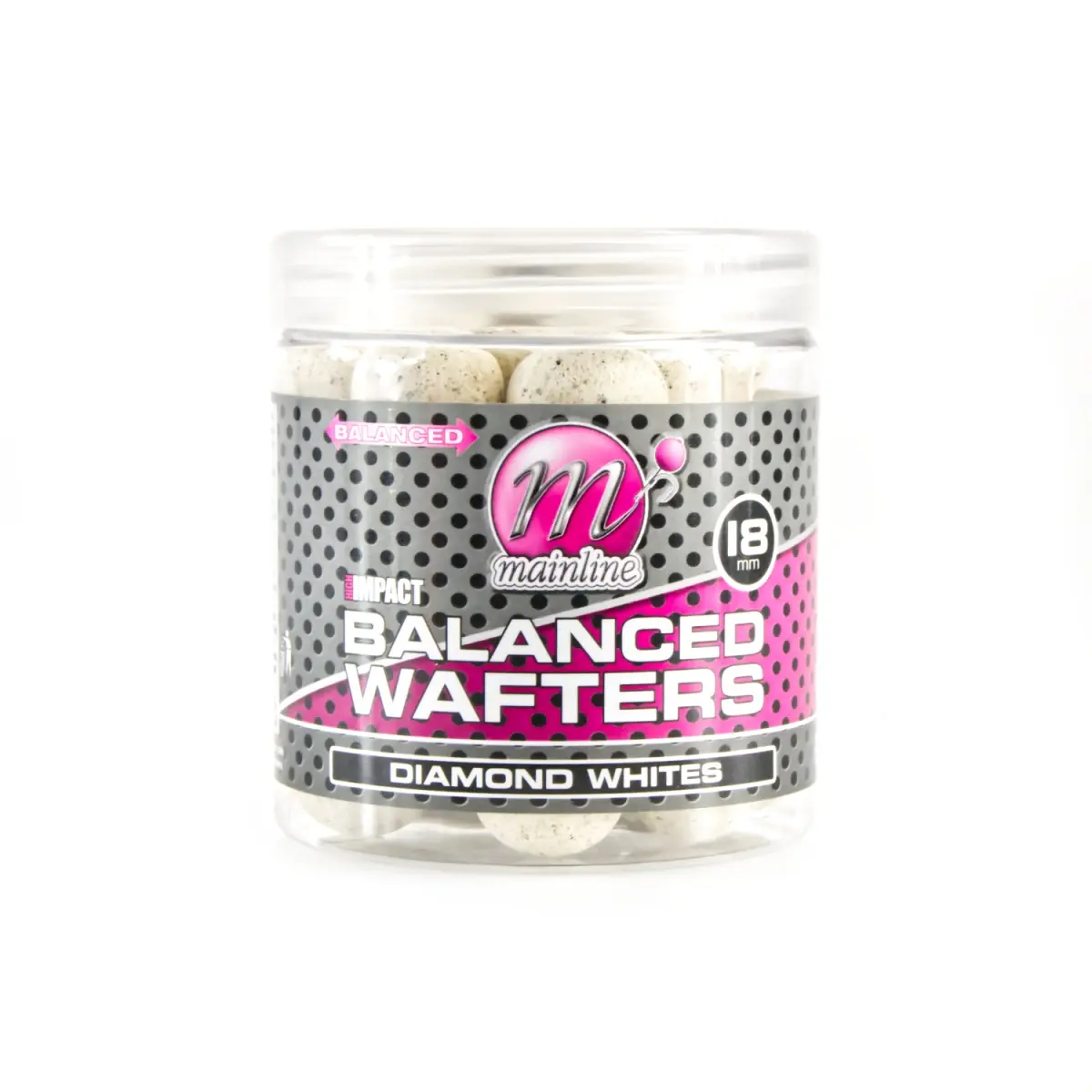 Mainline High Impact Balanced Wafters - Diamond Whiterozmiar 18 mm - MPN: M23065 - EAN: 5060509810802