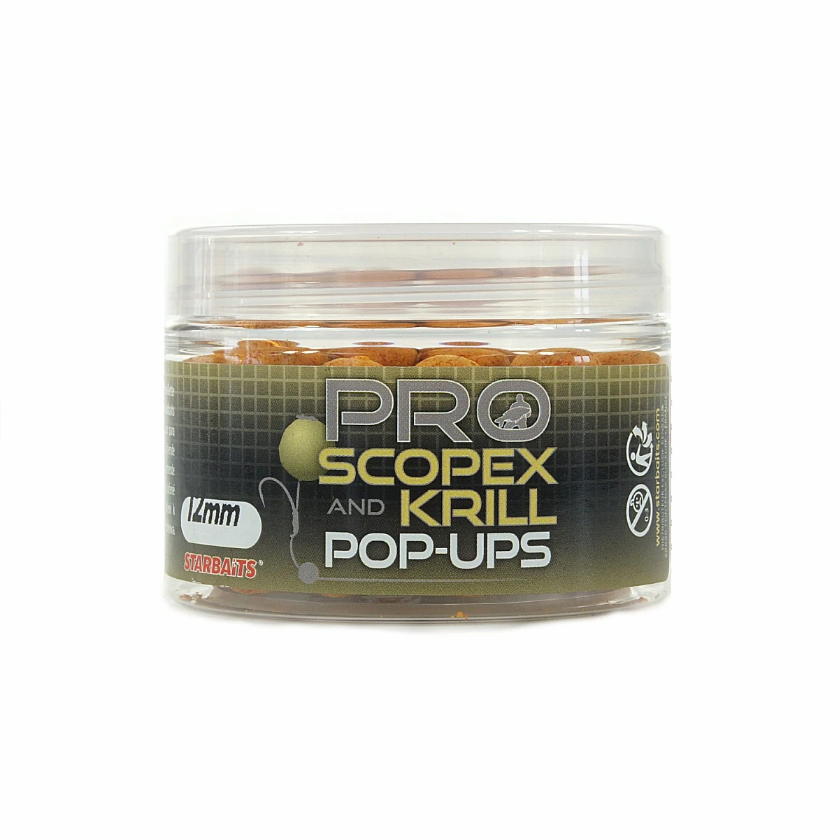 NEW Starbaits Probiotic Scopex and Krill Pop-Upsrozmiar 12mm/50g - MPN: 84003 - EAN: 3297830840037