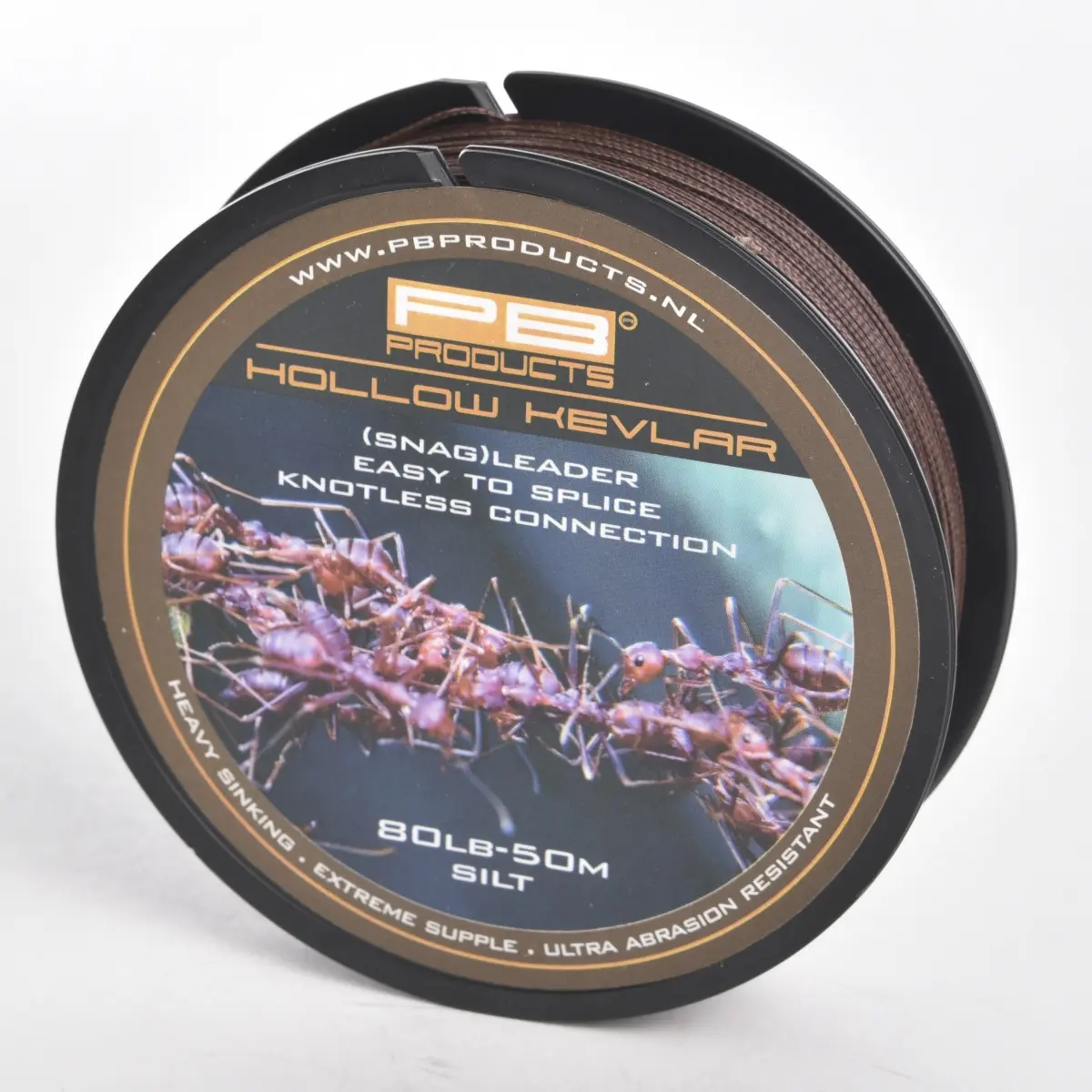 PB Hollow Kevlar Braidkolor Silt / Czarny - MPN: 10416 - EAN: 8717524104160