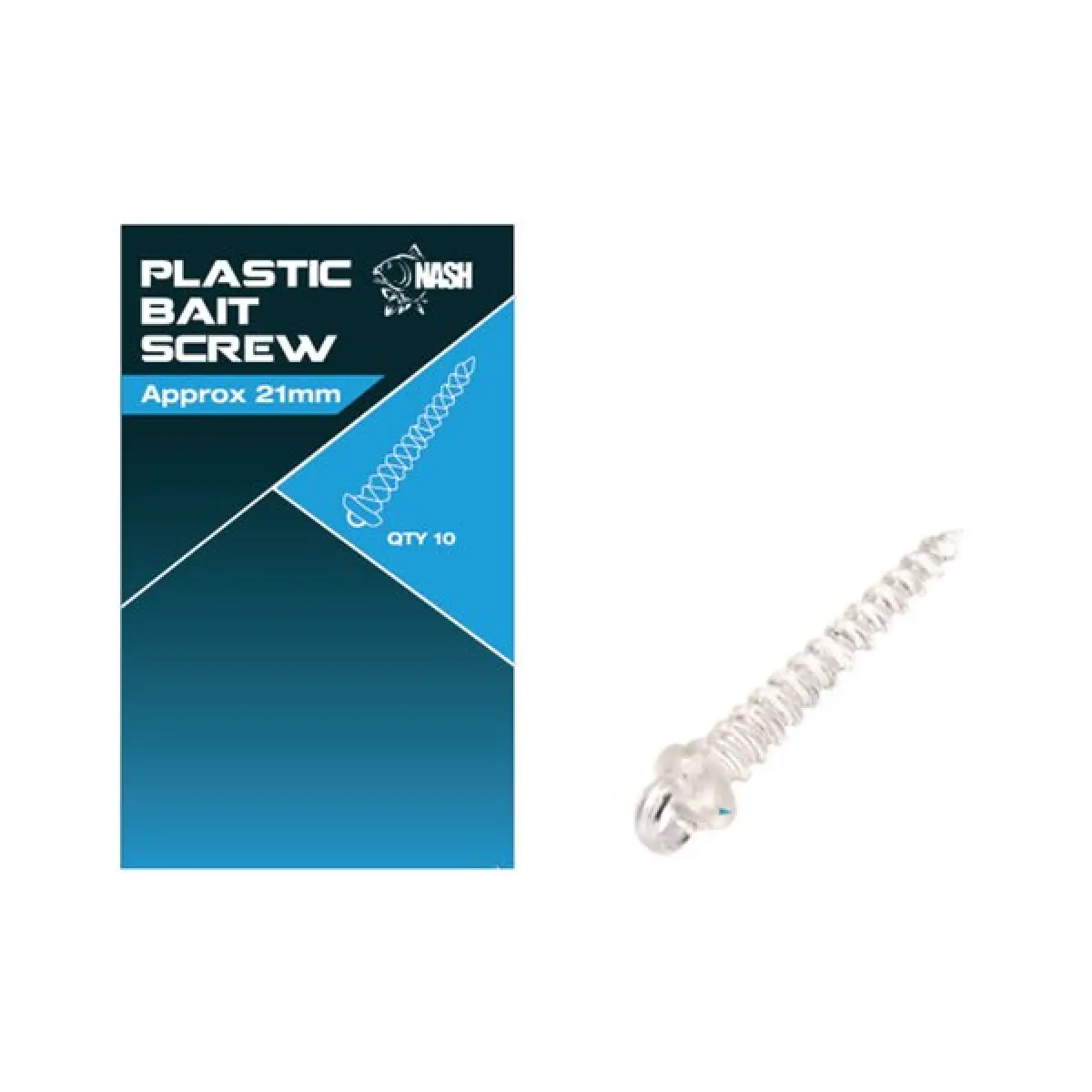 Nash Plastic Bait Screw 21 mmrozmiar 21 mm - MPN: T8100 - EAN: 5055108981008