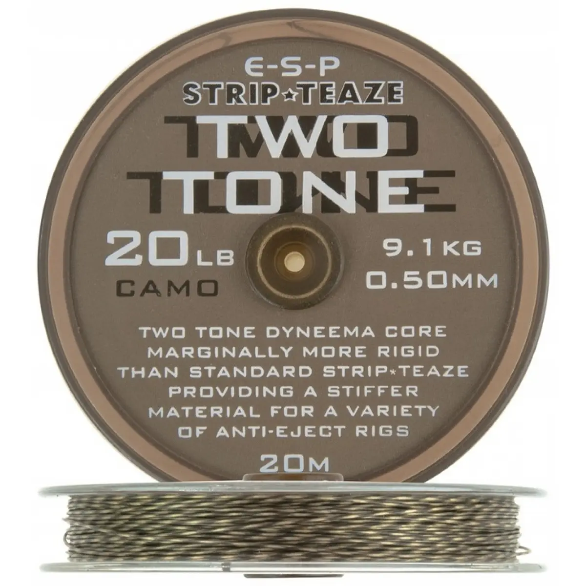 ESP Two Tone Coated Braidmodel 20lb / camo brązowy - MPN: 65-514-020