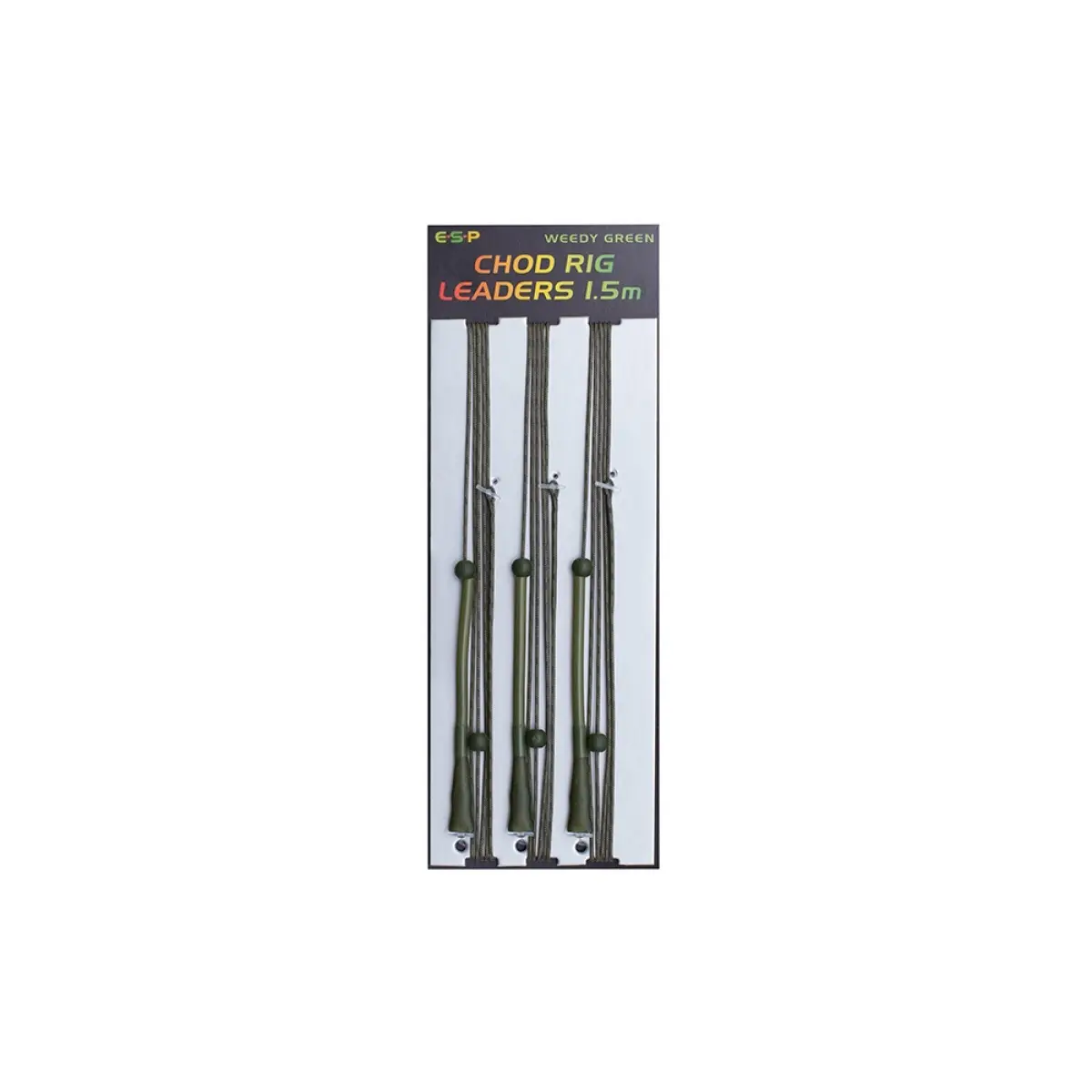 ESP Chod Rig Leaders 1.5m 3szt.  zielonykolor zielony - MPN: ETLLCR115WG - EAN: 5055394226517