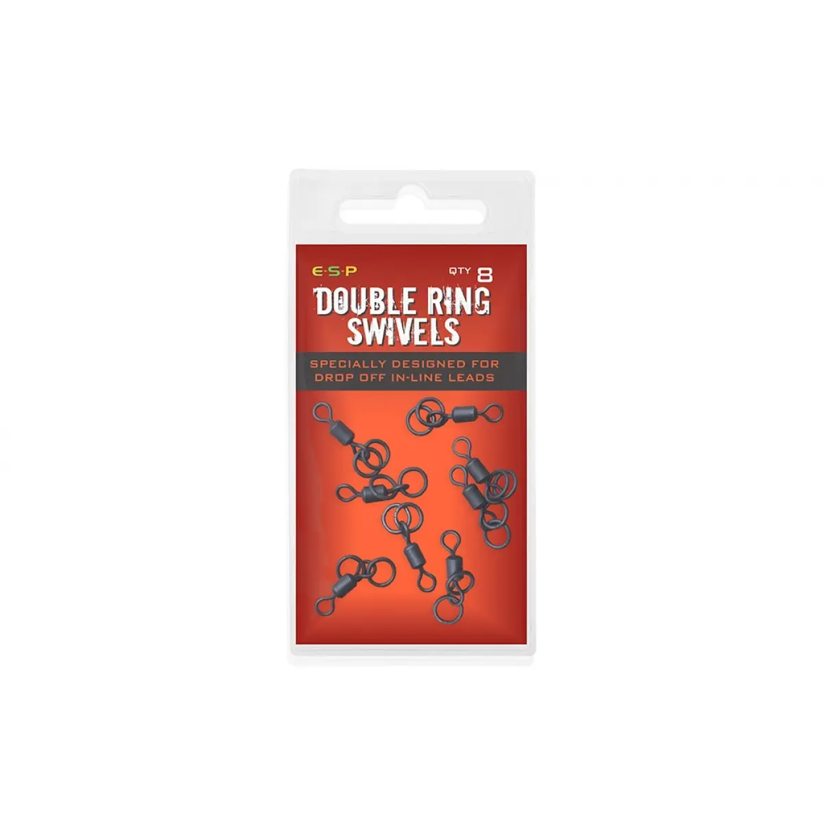 ESP Double Ring Swivels 8 sztukopakowanie 8 sztuk - MPN: ETDRS001 - EAN: 5055394204928