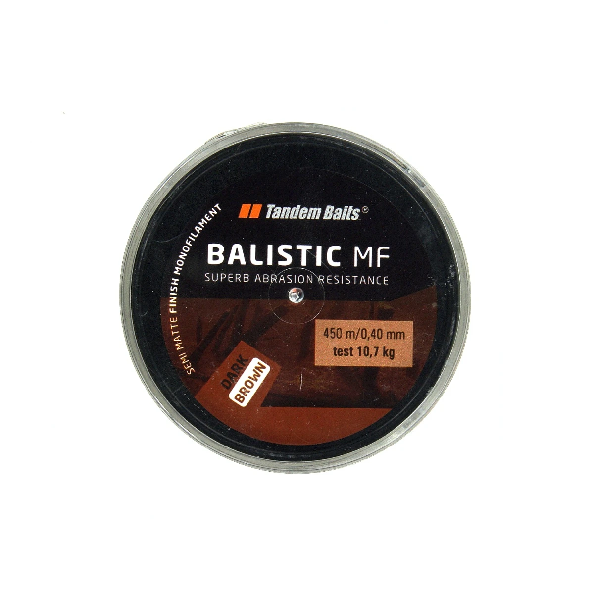 Tandem Baits Balistic MF Dark Brown - Żyłka 450 m / 0,40 mmwersja 450 m / 0,40 mm - MPN: 02962 - EAN: 5907666664063