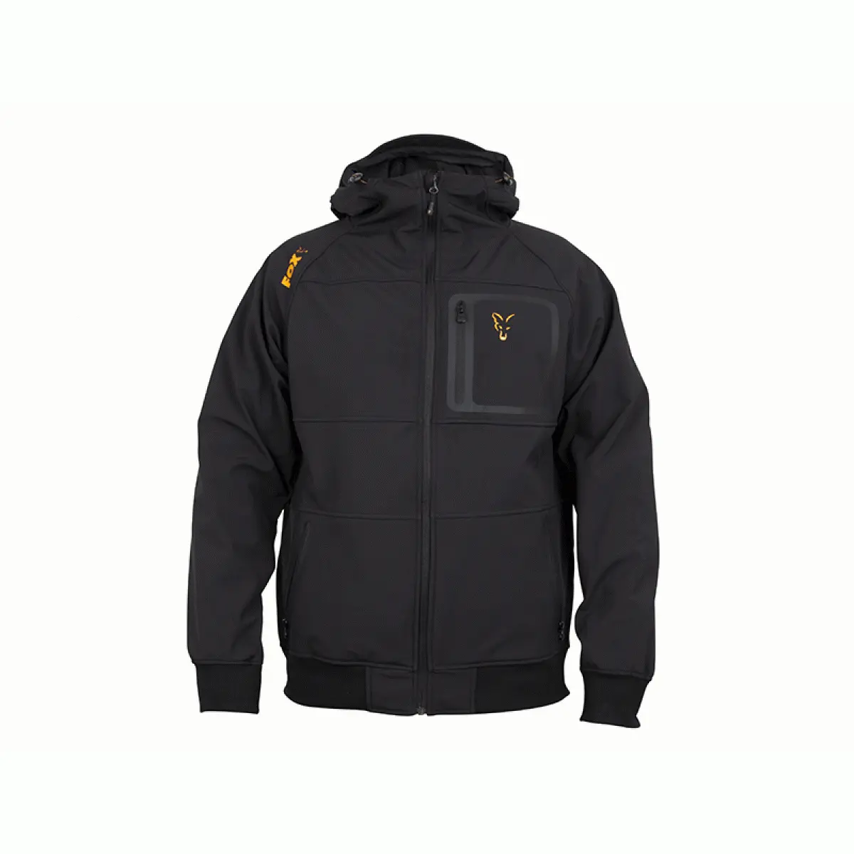 Fox Collection Black Orange Shell Hoody Mrozmiar M - MPN: CCL086 - EAN: 5056212118991