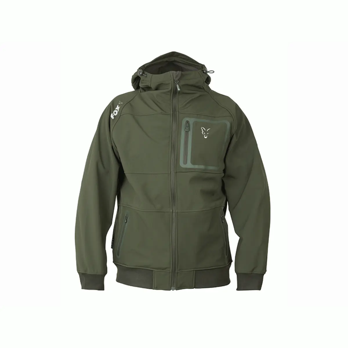 Fox Collection Green Silver Shell Hoody XXLrozmiar XXL - MPN: CCL095 - EAN: 5056212119080