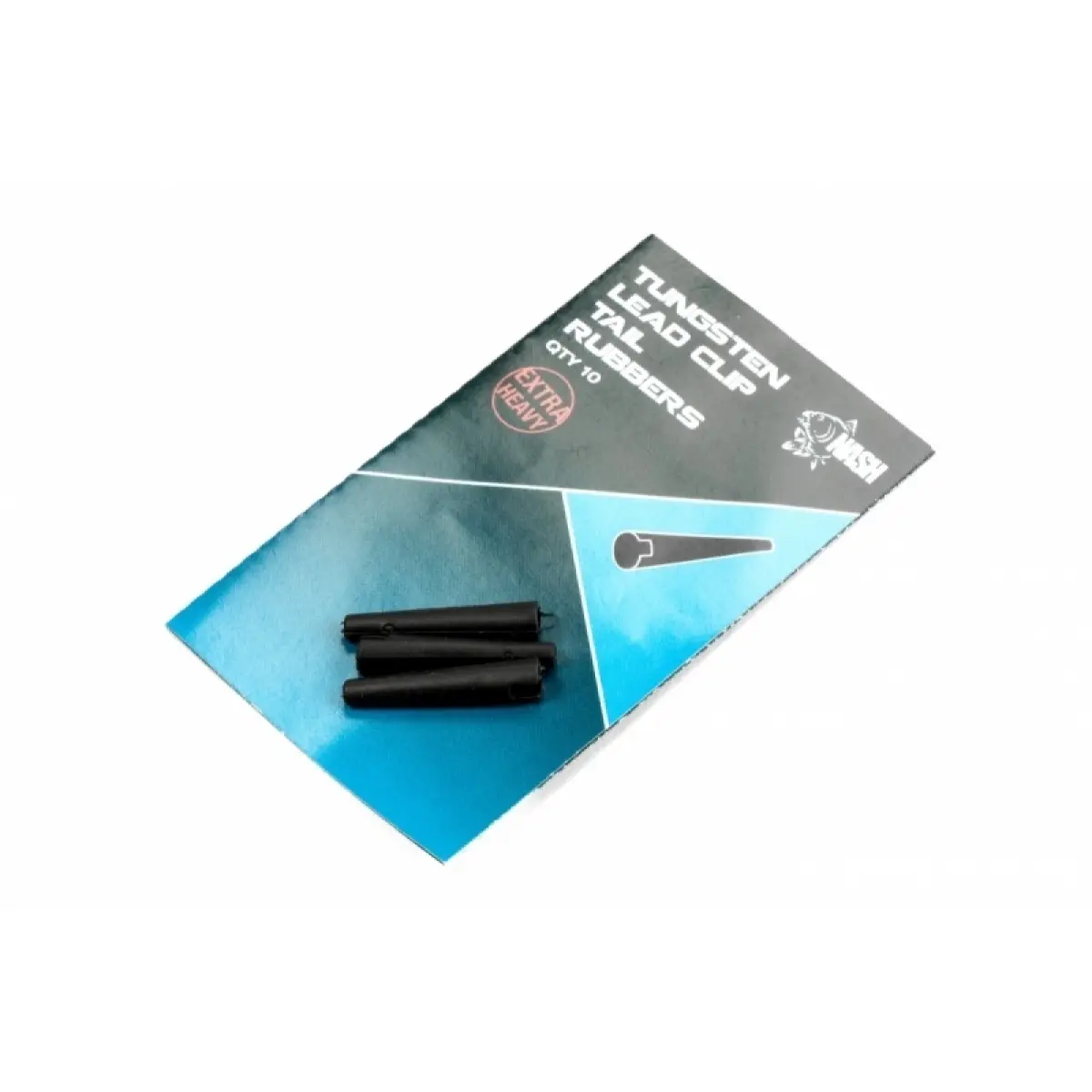 Nash Tungsten Heavy Duty Lead Clip Tail Rubbers 8 sztukopakowanie 8 sztuk - MPN: T8733 - EAN: 5055108987338