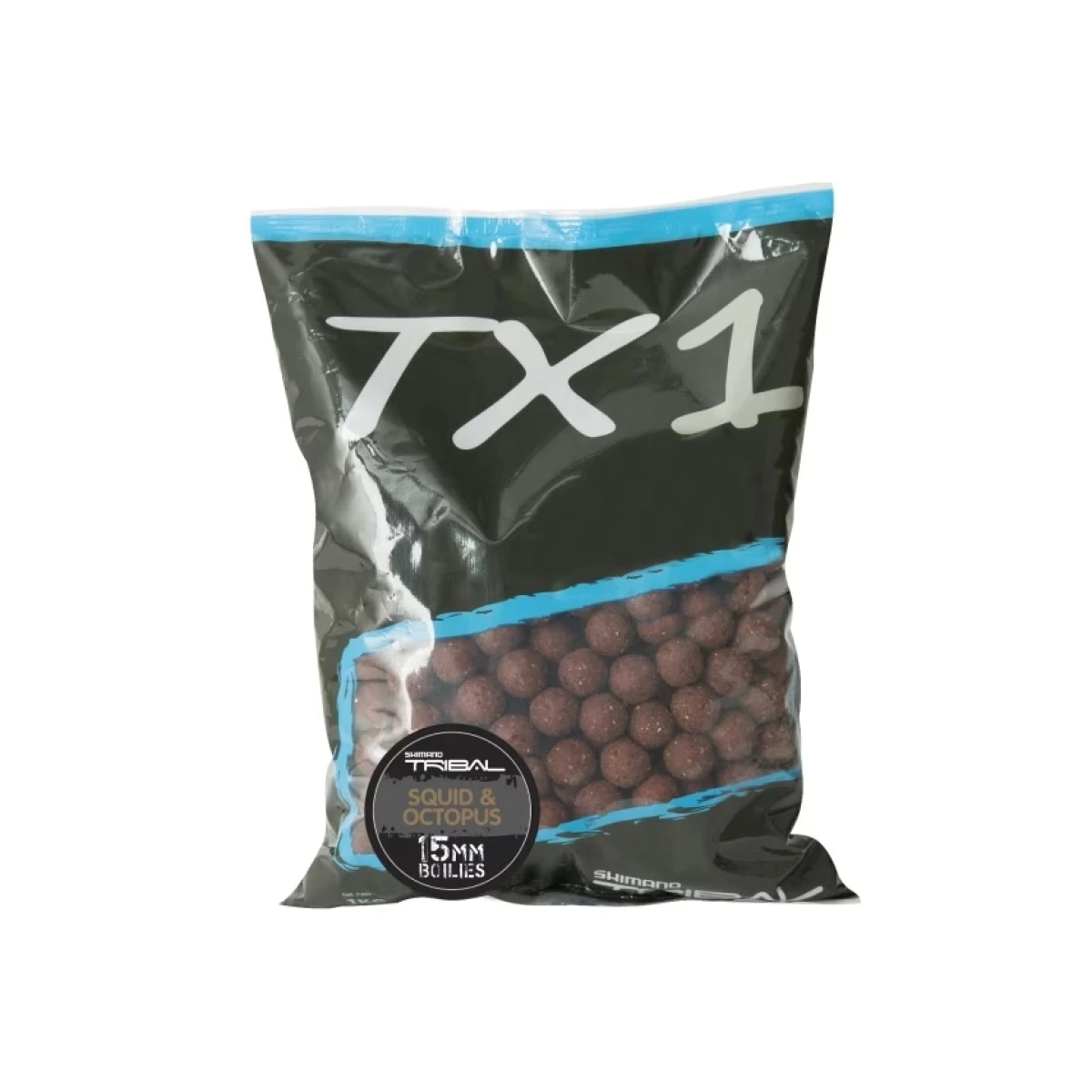 Shimano Tribal TX1 Boilies - Squid Octopus  - 1 kg 20 mmrozmiar 20 mm - MPN: TX1SOB201000 - EAN: 8717009850995