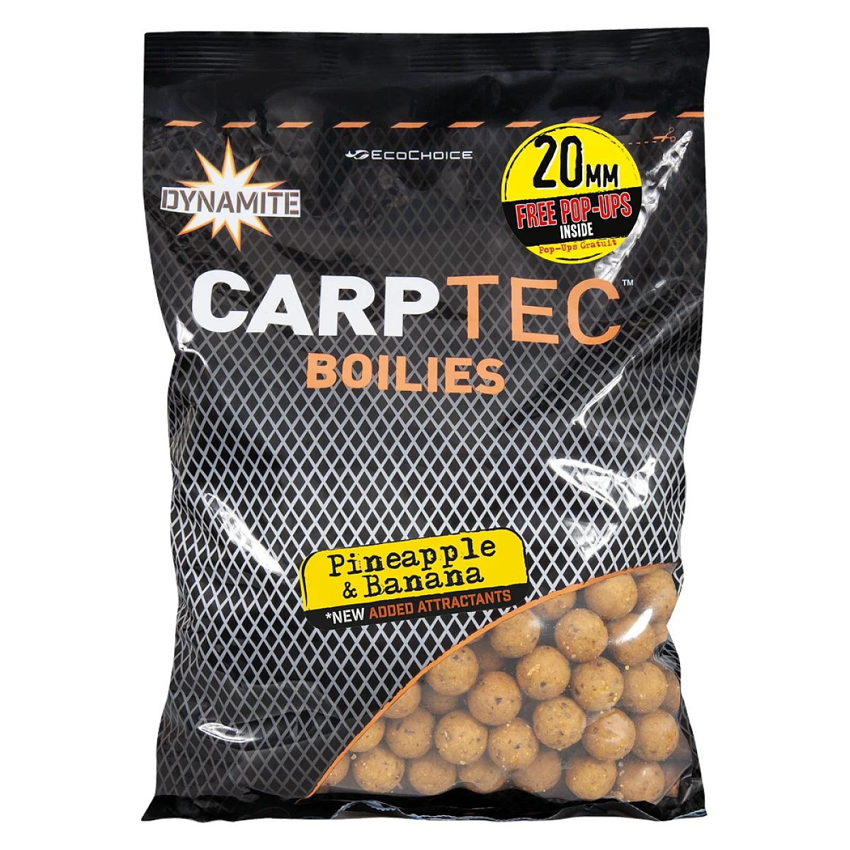 DynamiteBaits Carp Tec Boilies - Pineapple & Bananarozmiar 15mm / 300g - MPN: ADY041794