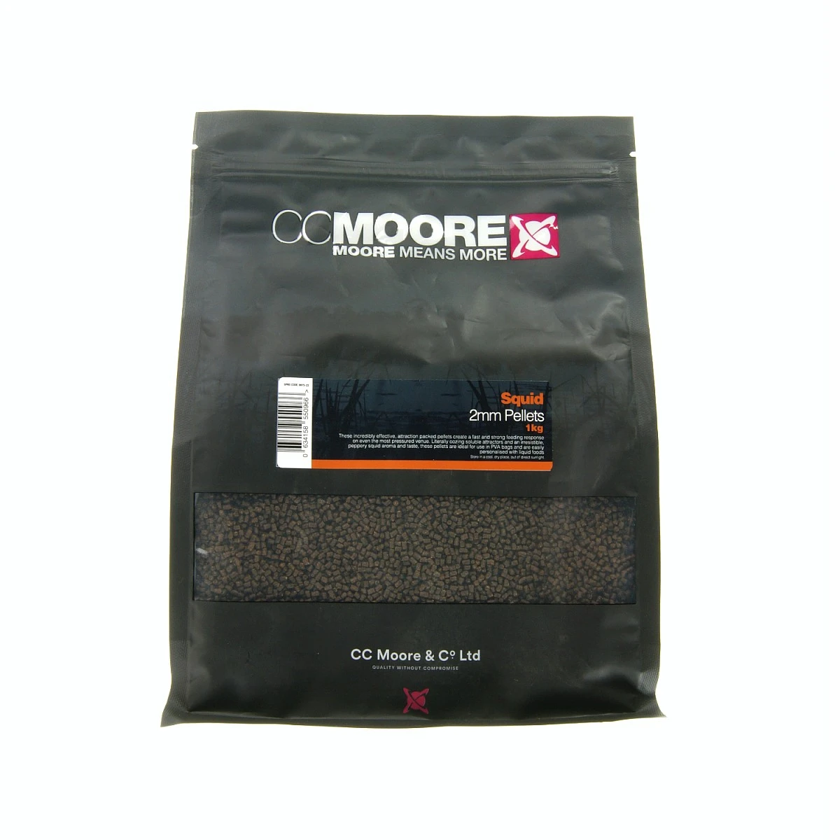 CcMoore Pellets - Squid opakowanie 2 mm / 1 kg - MPN: 90831 - EAN: 634158550966