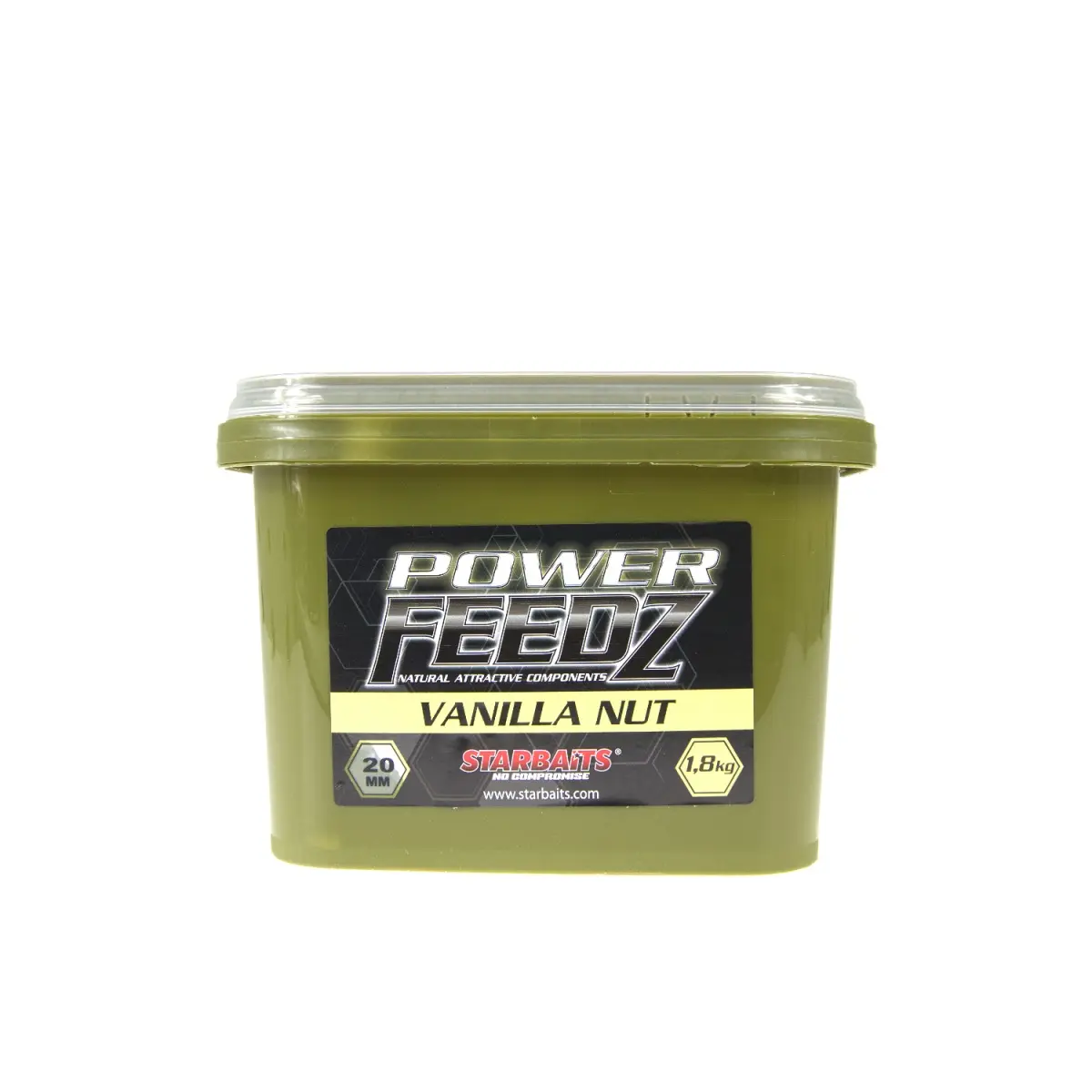 Starbaits Power Feedz Boilies - Vanilla Nut rozmiar 20 mm / 1.8kg - MPN: 63882 - EAN: 3297830638825
