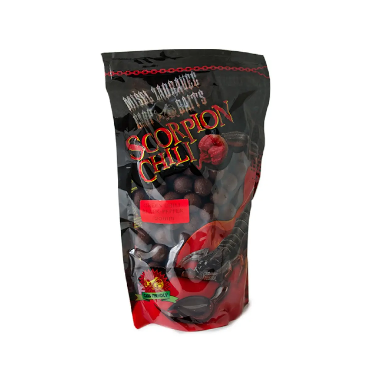 Misel Zadravec Scorpion Chili Green Chilli & Black Pepper Boilies 20mm / 1kgrozmiar 20mm / 1kg - MPN: 0013876 - EAN: 200000055202