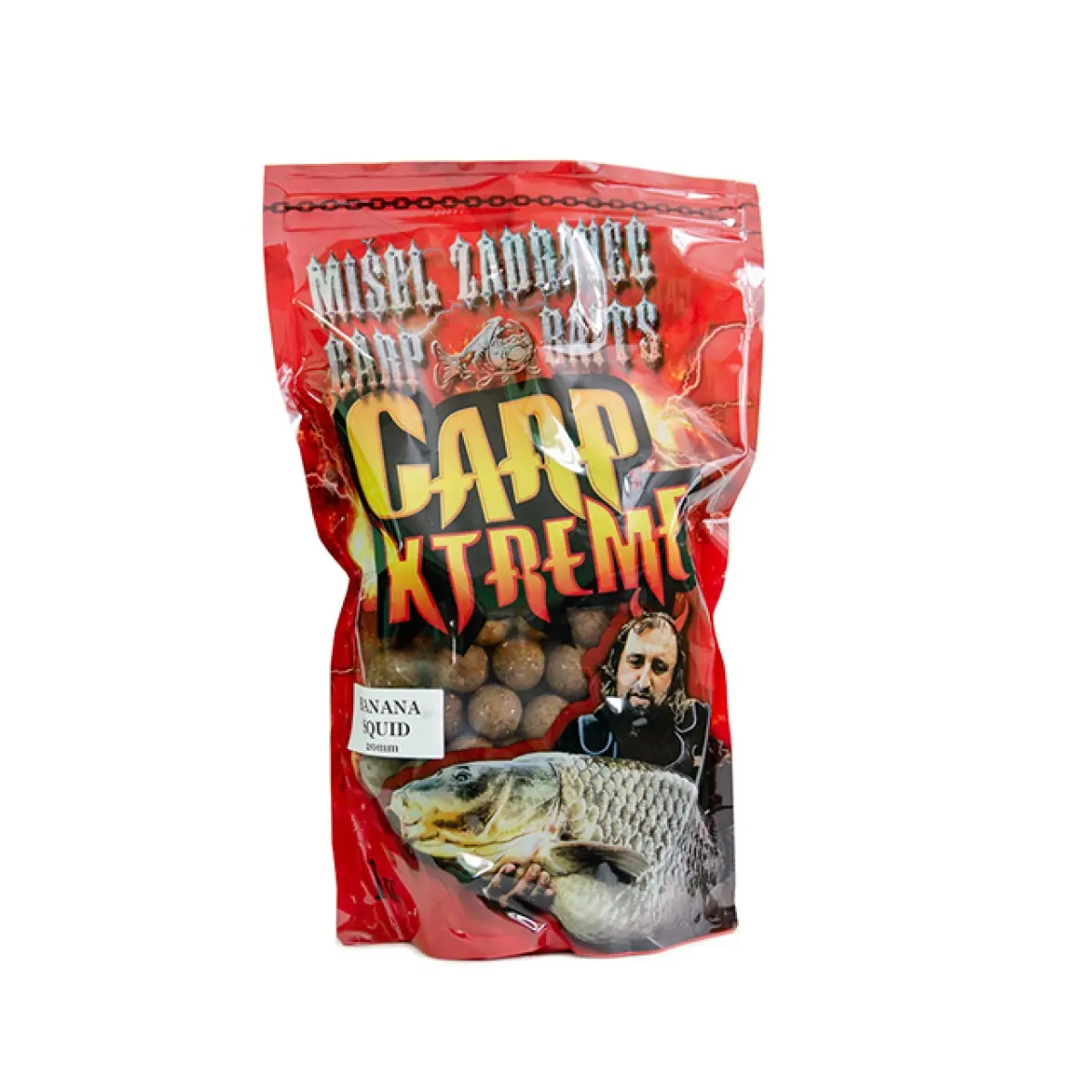 Misel Zadravec Carp Xtreme Banana Squid Boilies 24mm / 1kgrozmiar 24mm / 1kg - MPN: 0020105 - EAN: 200000054779